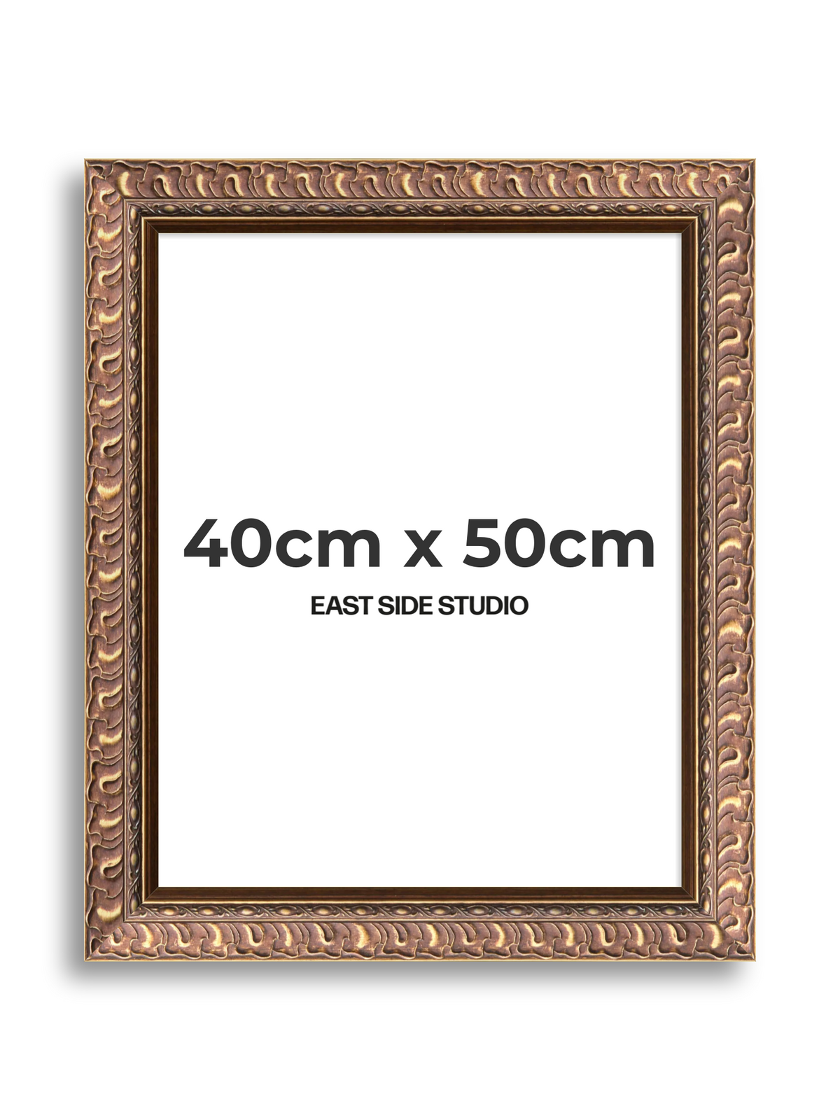 Palmette Burnished Gold 40cm x 50cm picture frame