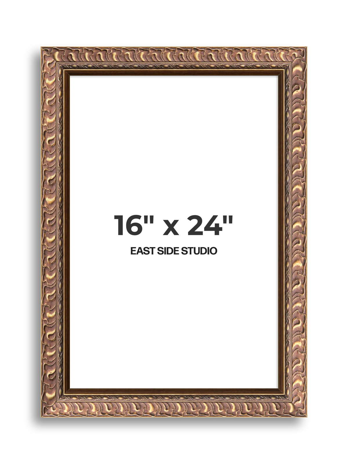 Palmette Burnished Gold 16" x 24" picture frame