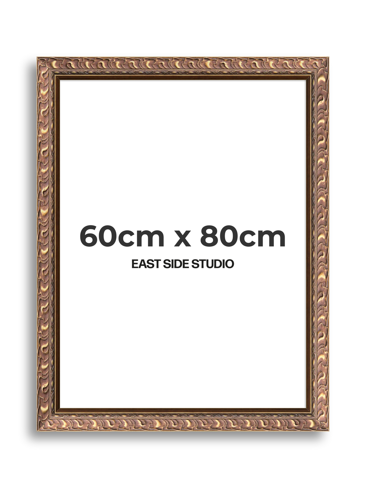 Palmette Burnished Gold 60cm x 80cm picture frame