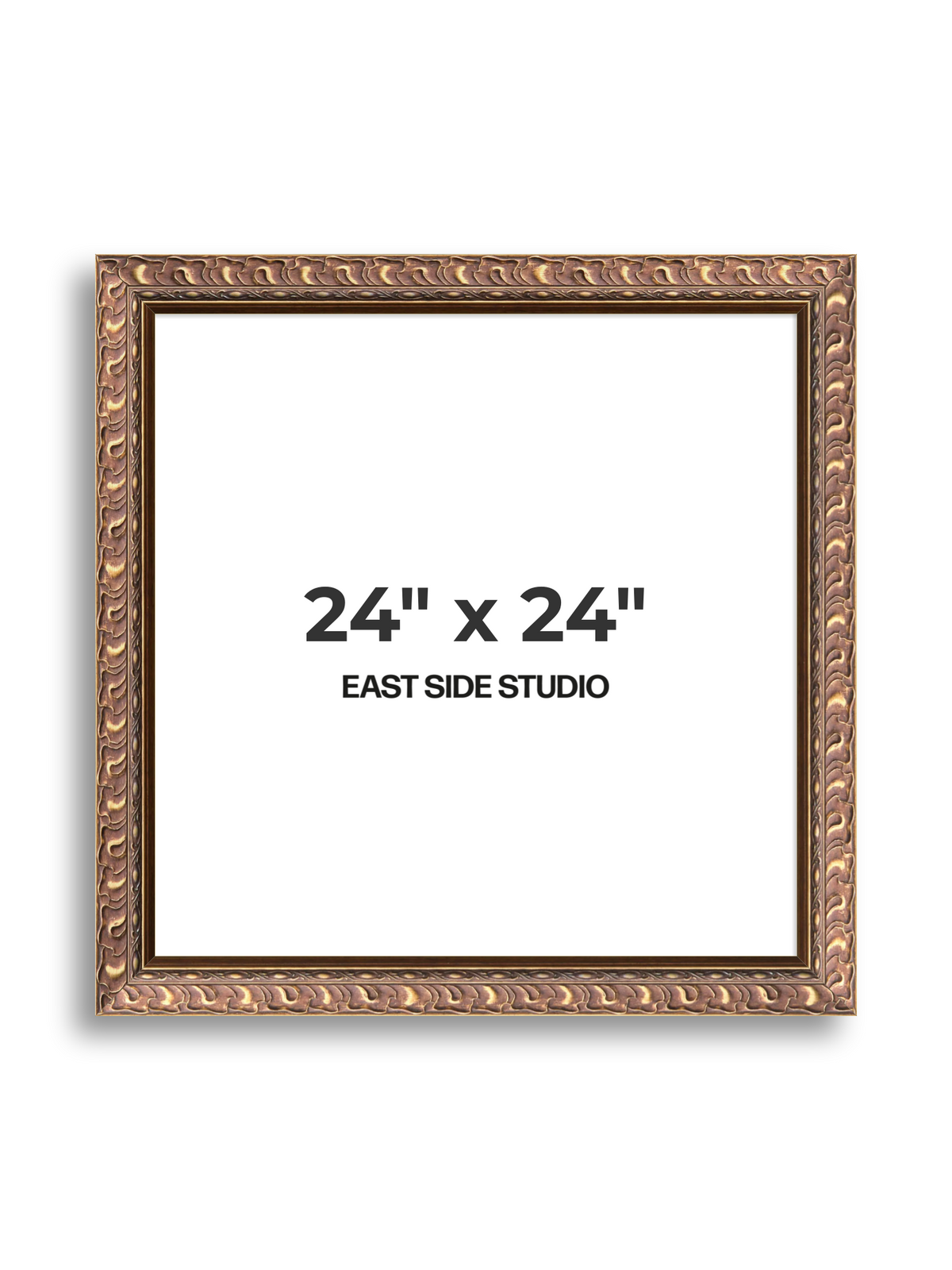 Palmette Burnished Gold 24" x 24" picture frame
