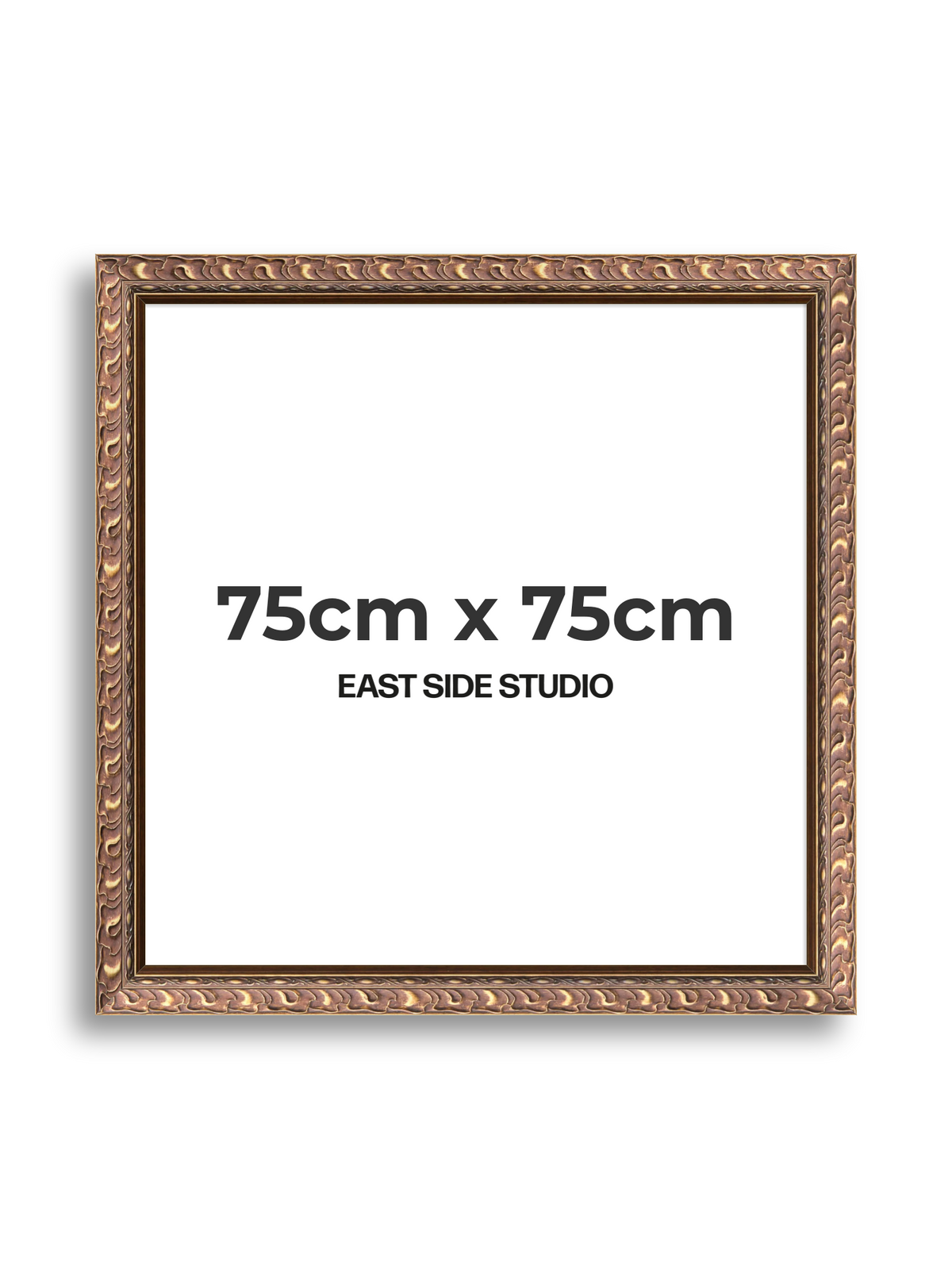 Palmette Burnished Gold 75cm x 75cm picture frame