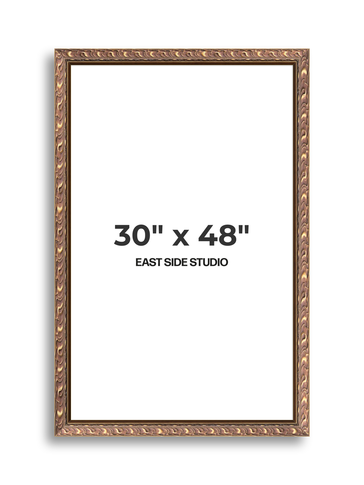 Palmette Burnished Gold 30" x 48" picture frame