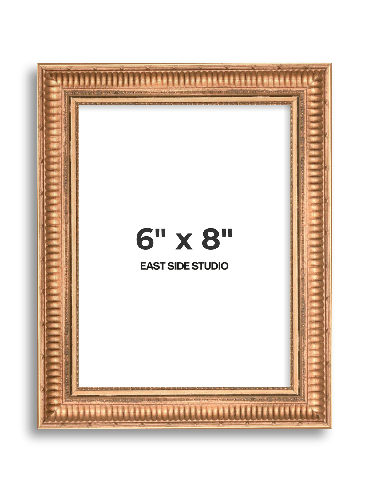 Laurel Pale Gold 6" x 8" picture frame