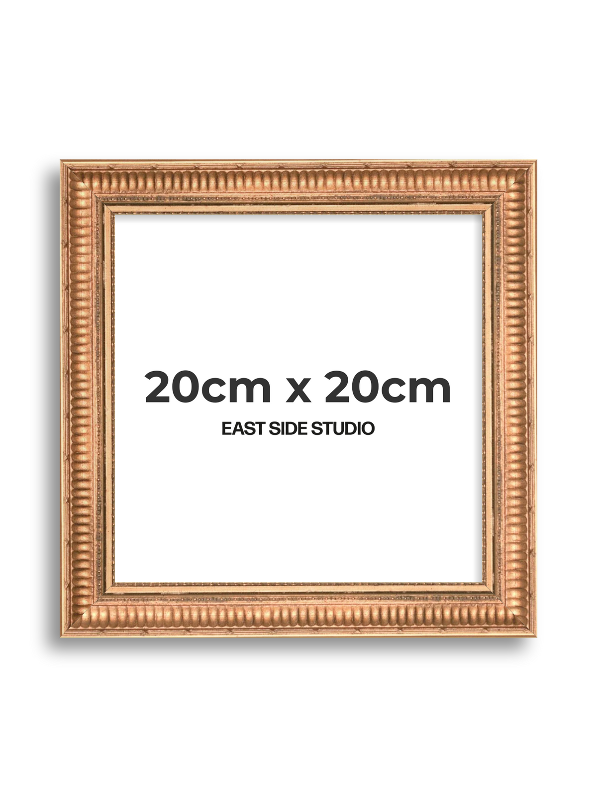 Laurel Pale Gold 20cm x 20cm picture frame