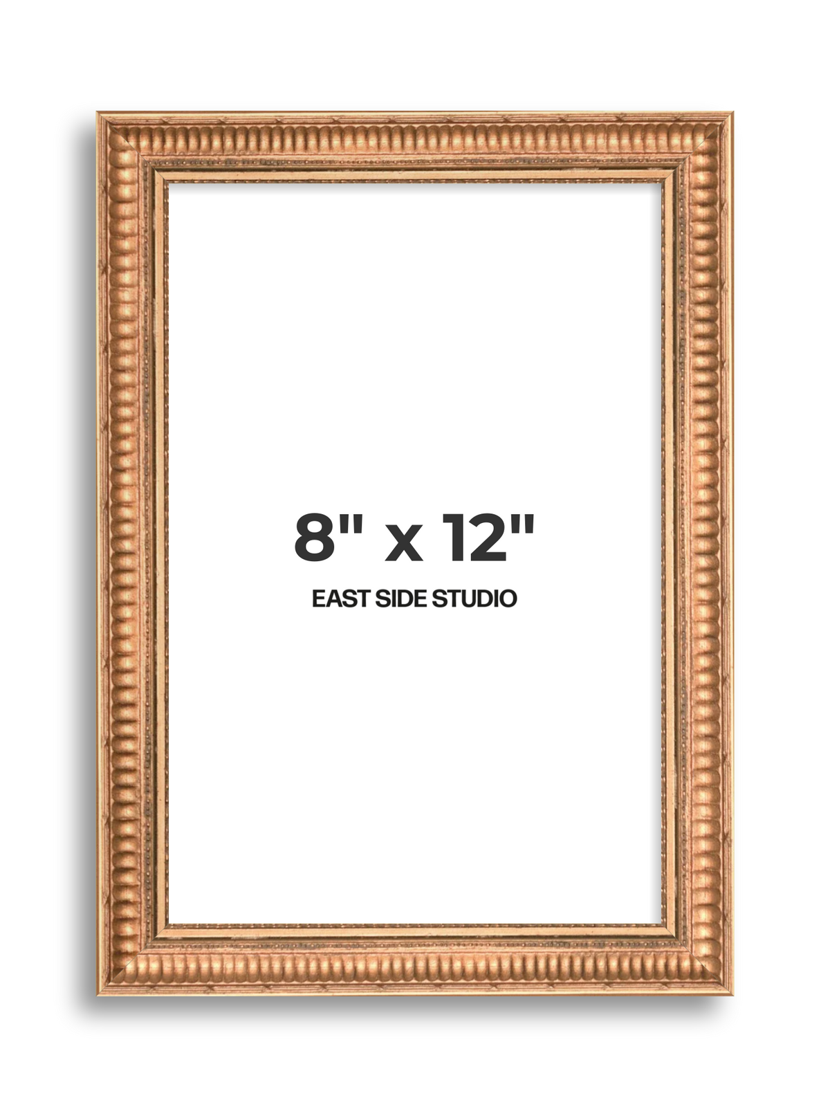 Laurel Pale Gold 8" x 12" picture frame