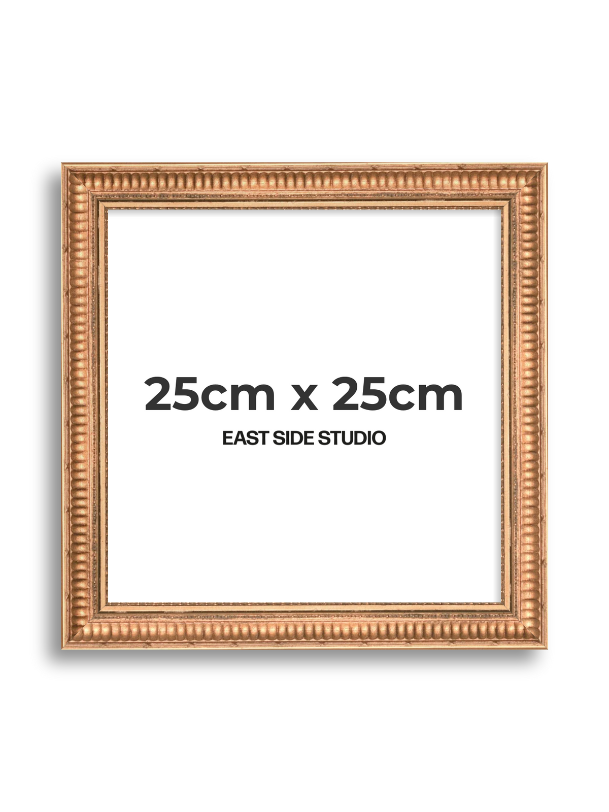 Laurel Pale Gold 25cm x 25cm picture frame