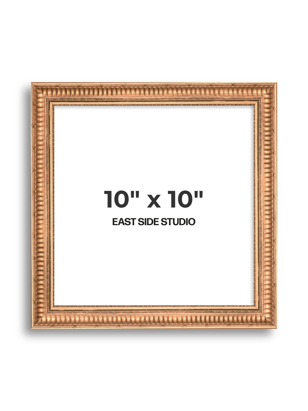 Laurel Pale Gold 10" x 10" picture frame