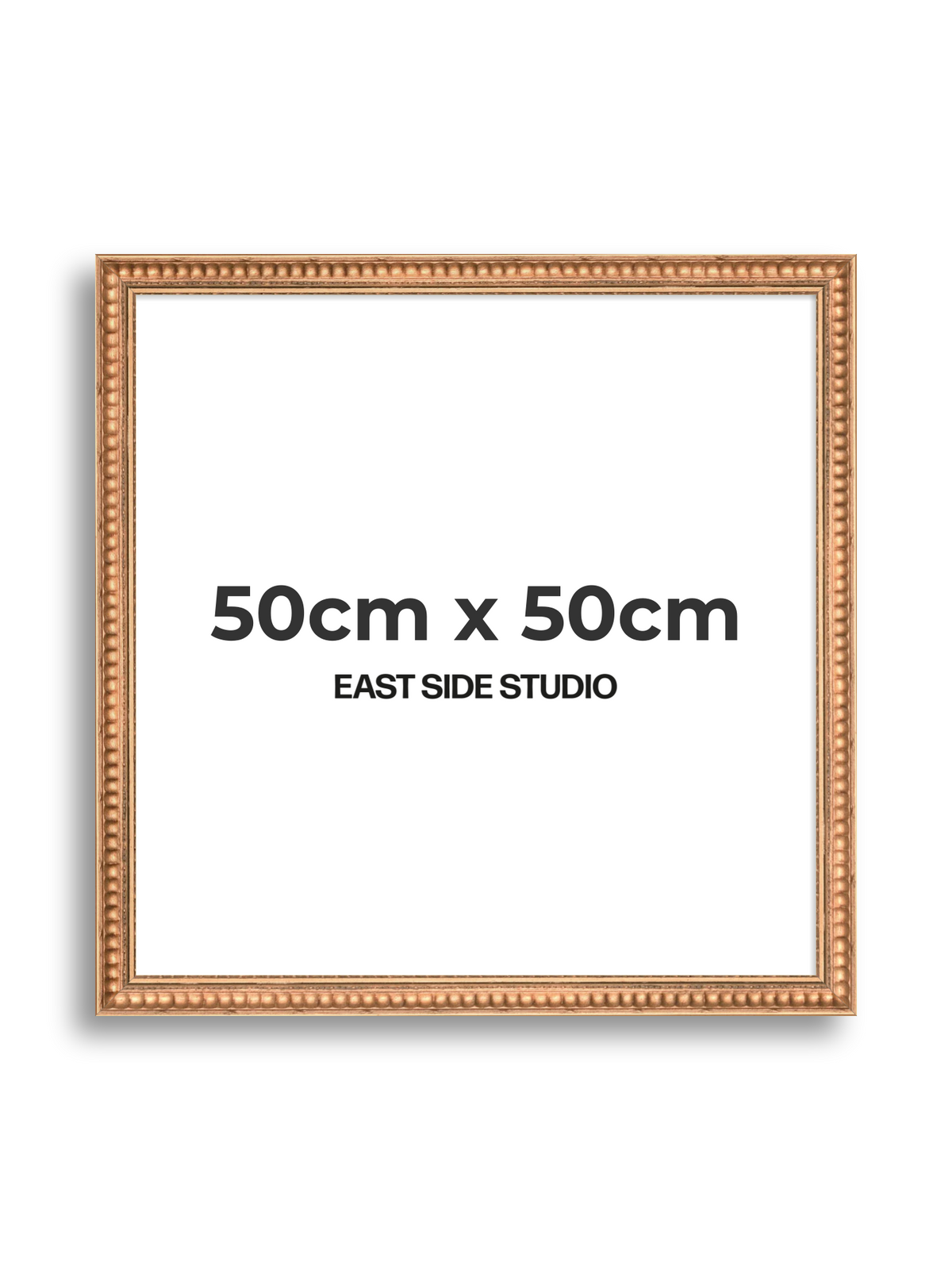 Laurel Pale Gold 50cm x 50cm picture frame