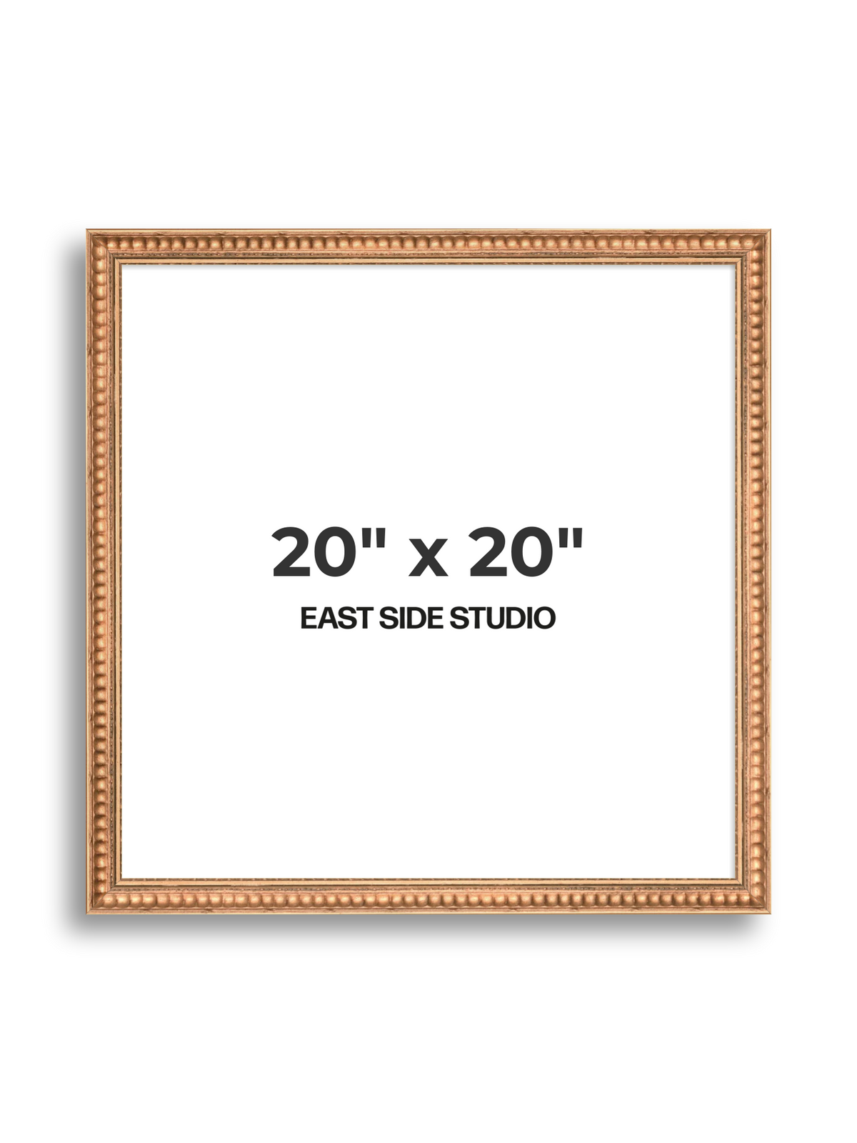 Laurel Pale Gold 20" x 20" picture frame