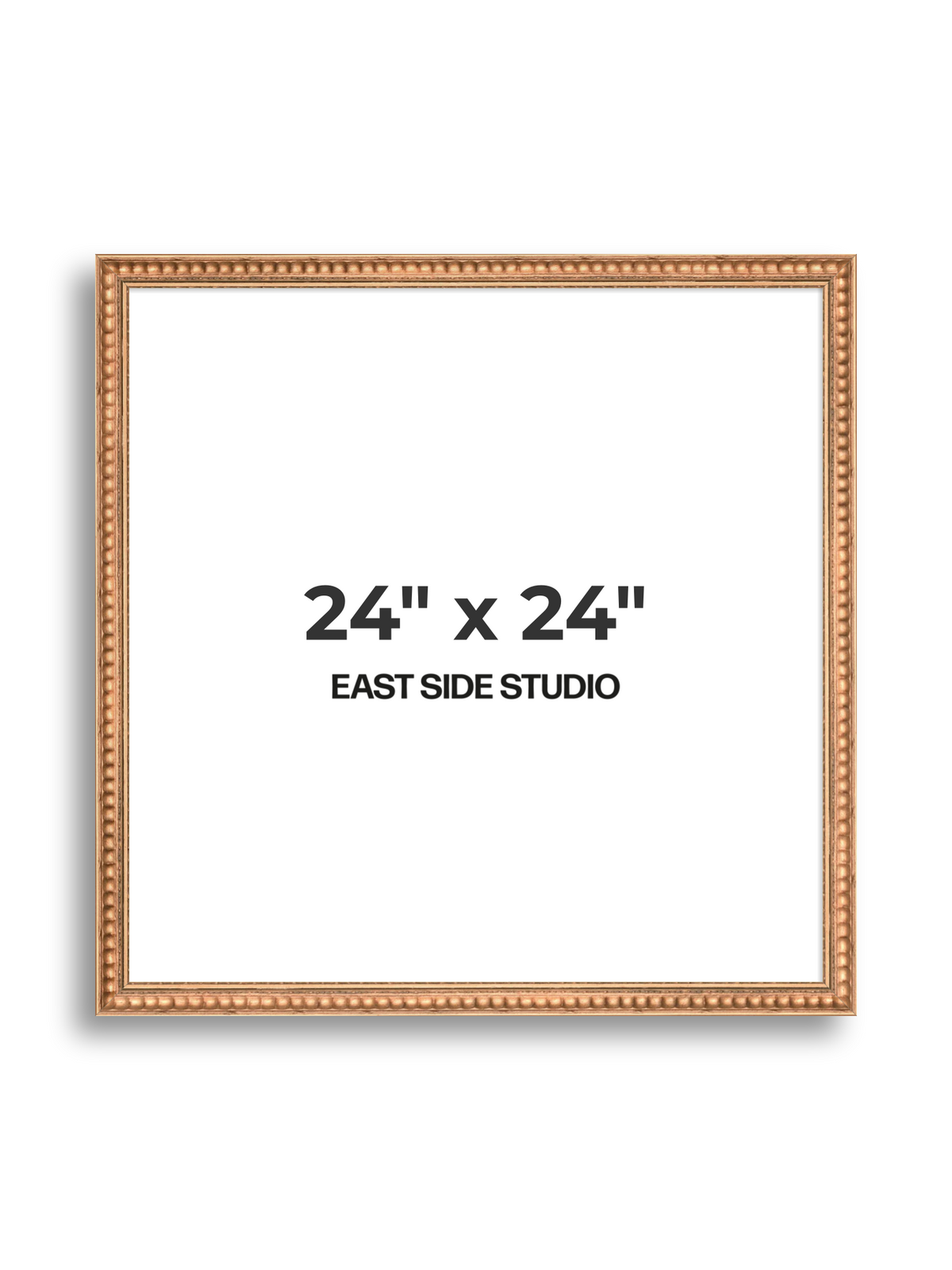 Laurel Pale Gold 24" x 24" picture frame
