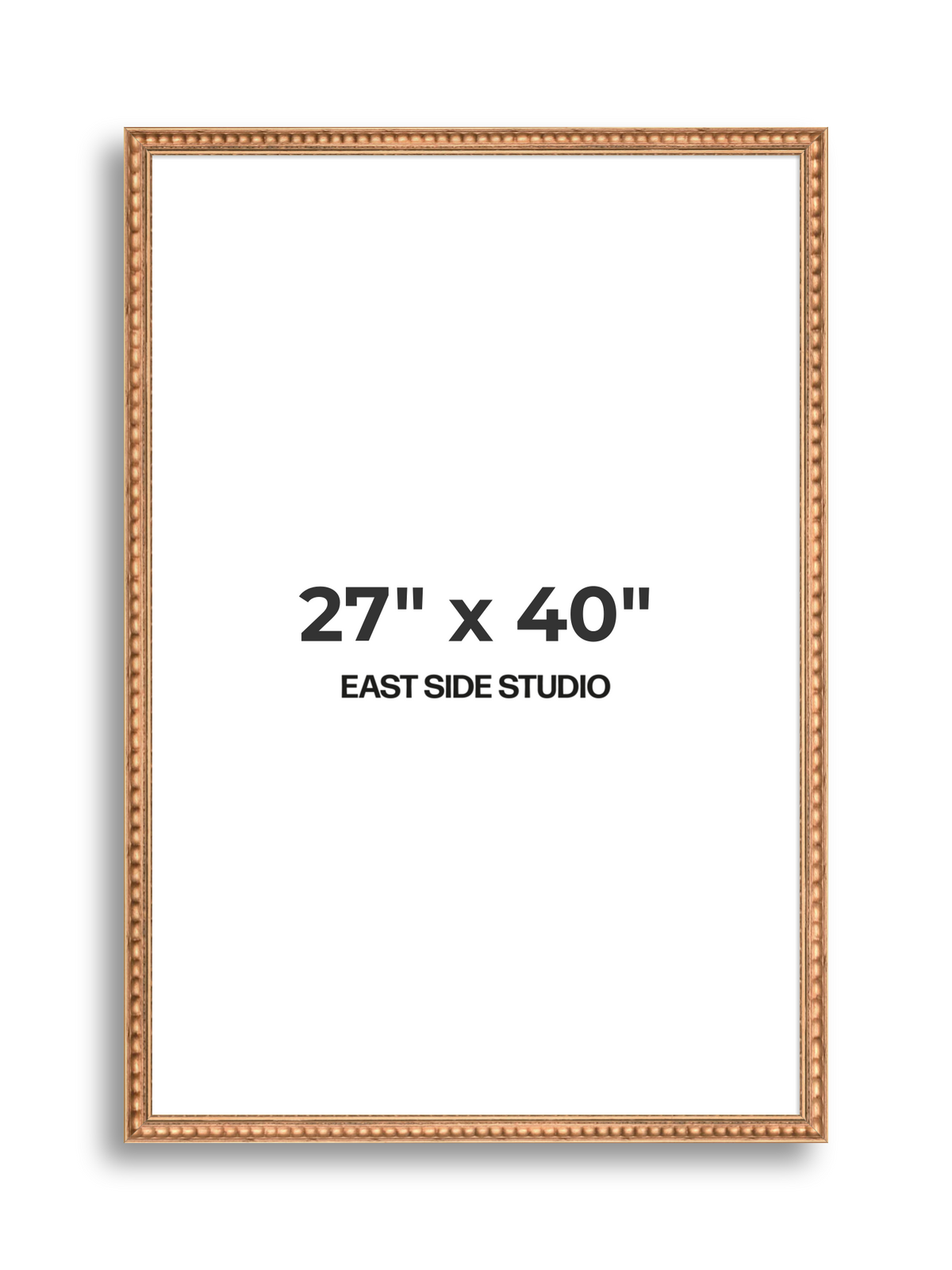 Laurel Pale Gold 27" x 40" picture frame