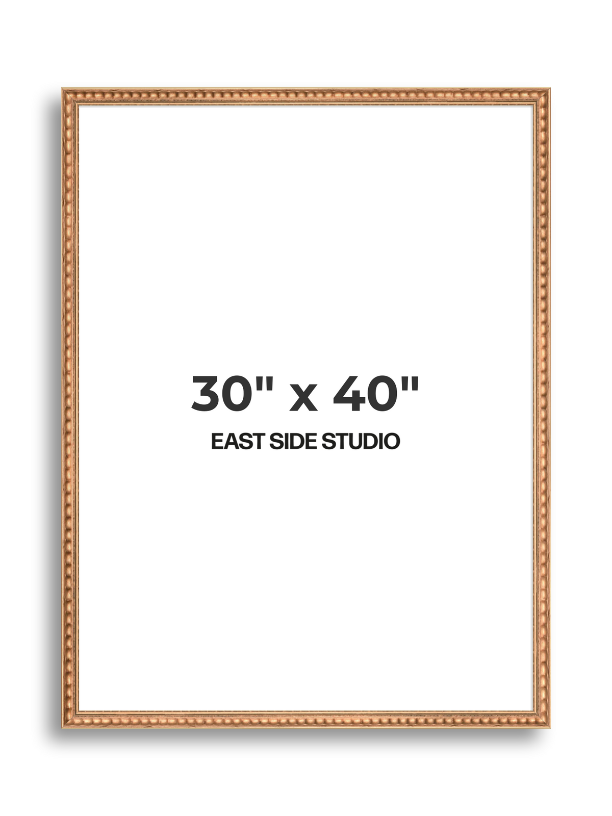 Laurel Pale Gold 30" x 40" picture frame