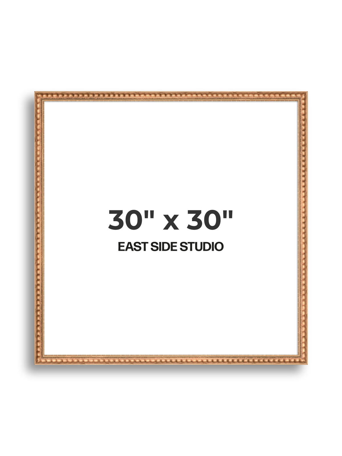 Laurel Pale Gold 30" x 30" picture frame