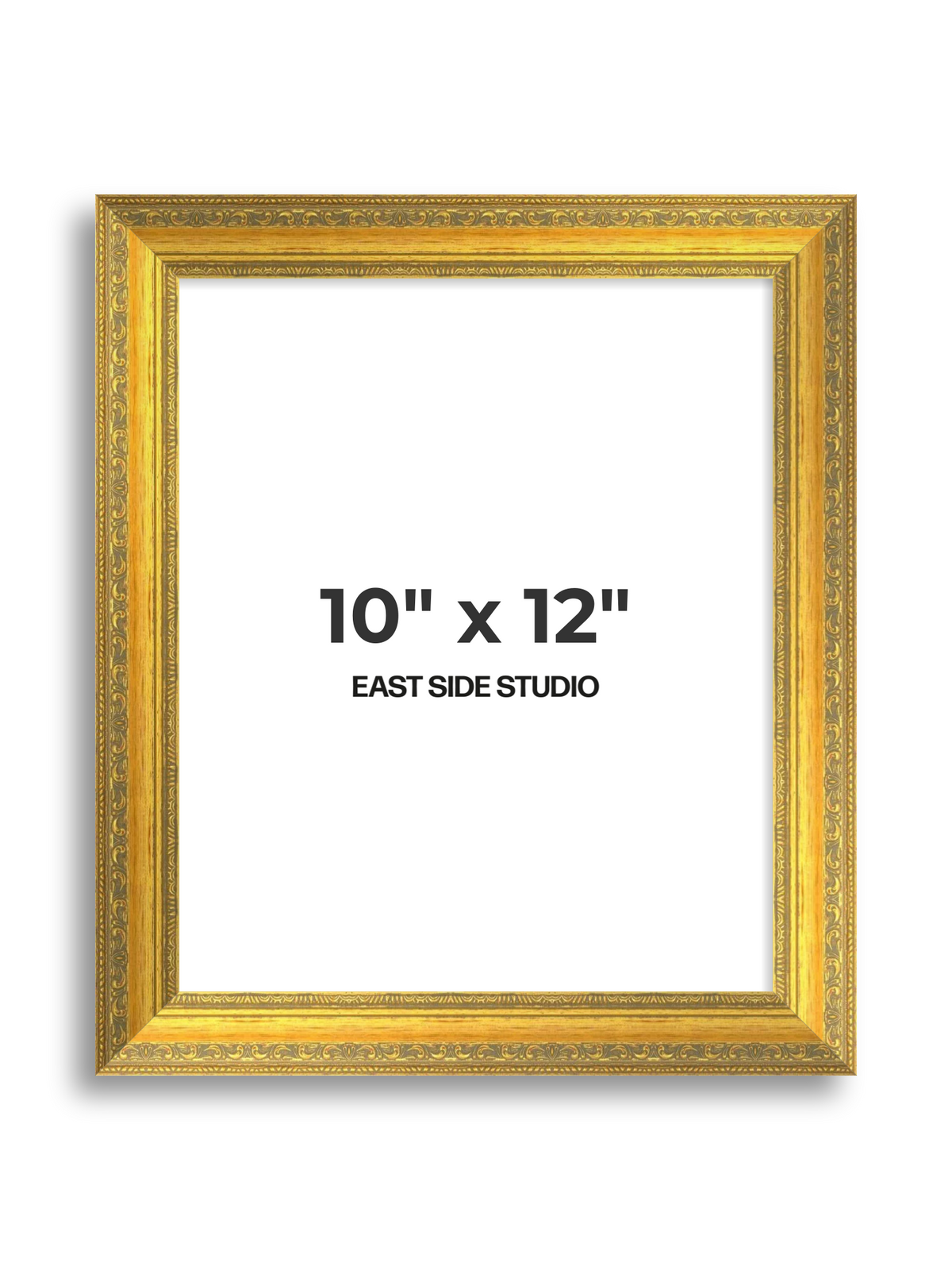 Florin Sculpted Gold 10" x 12" picture frame