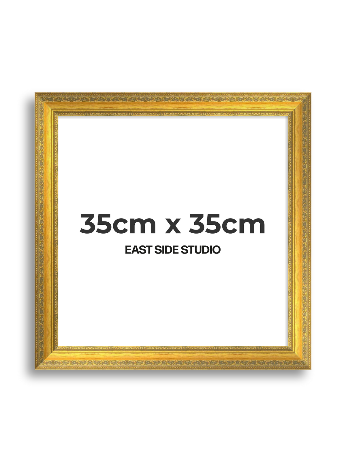 Florin Sculpted Gold 35cm x 35cm picture frame