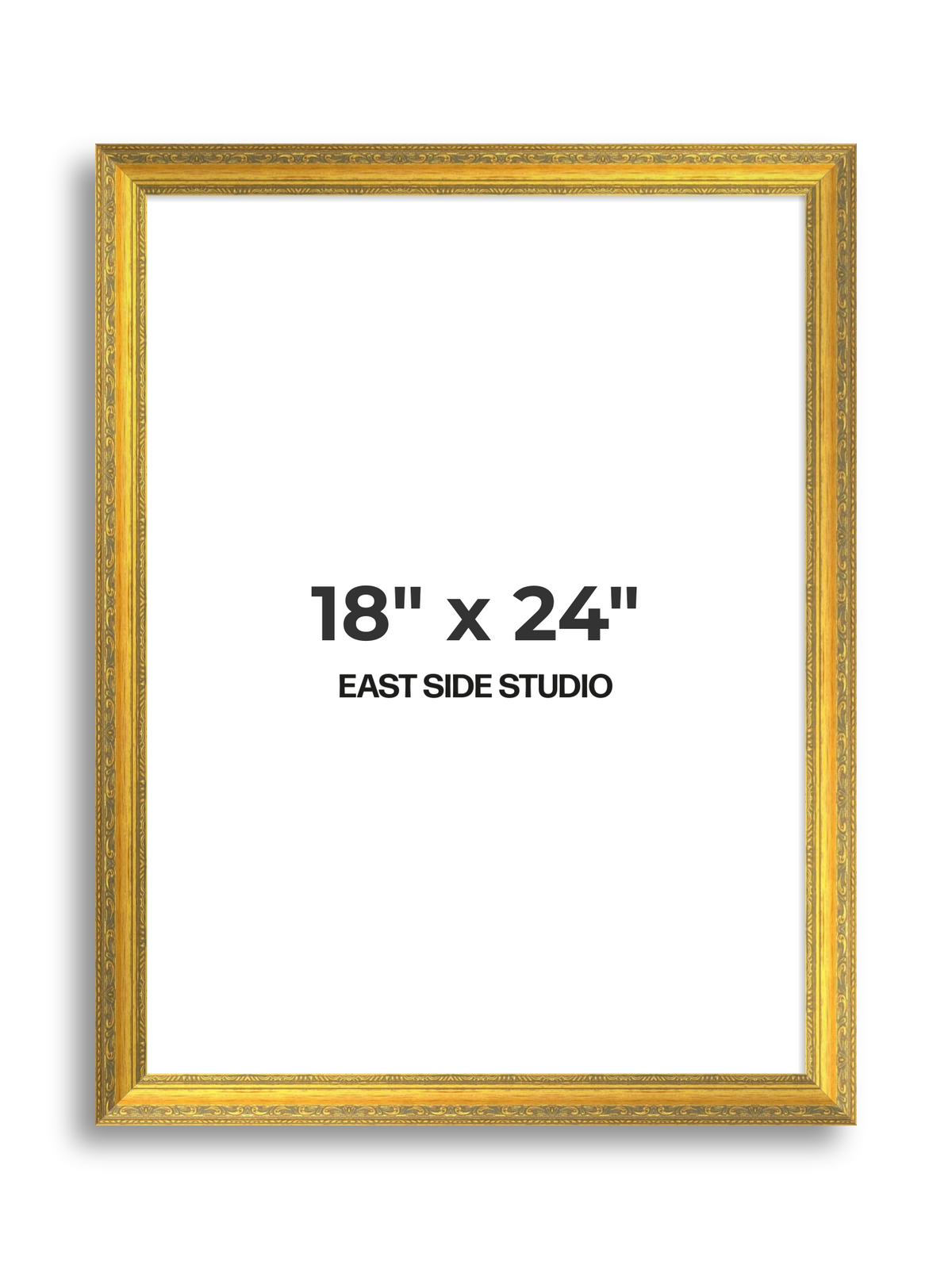 Florin Sculpted Gold 18" x 24" picture frame