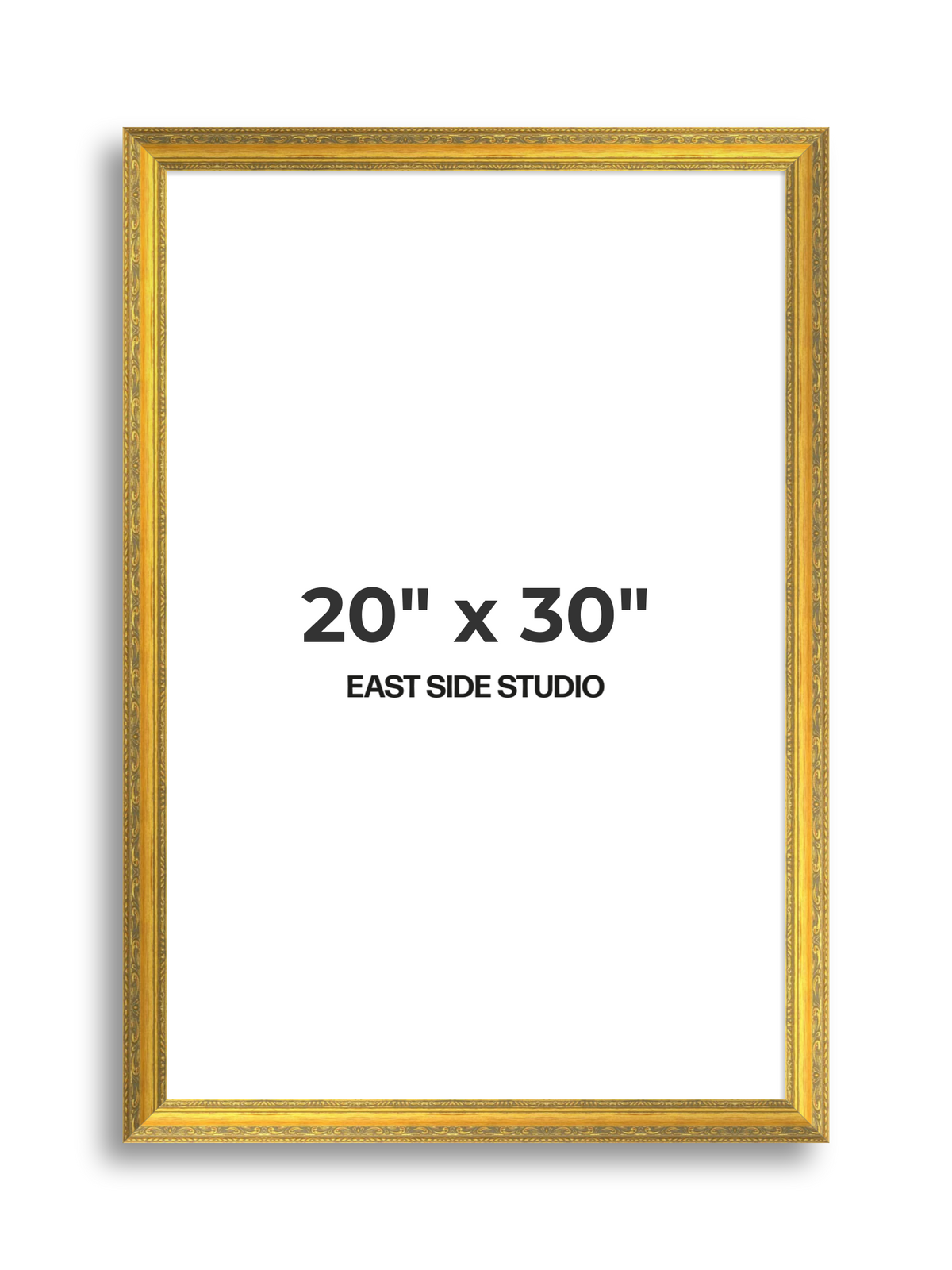 Florin Sculpted Gold 20" x 30" picture frame