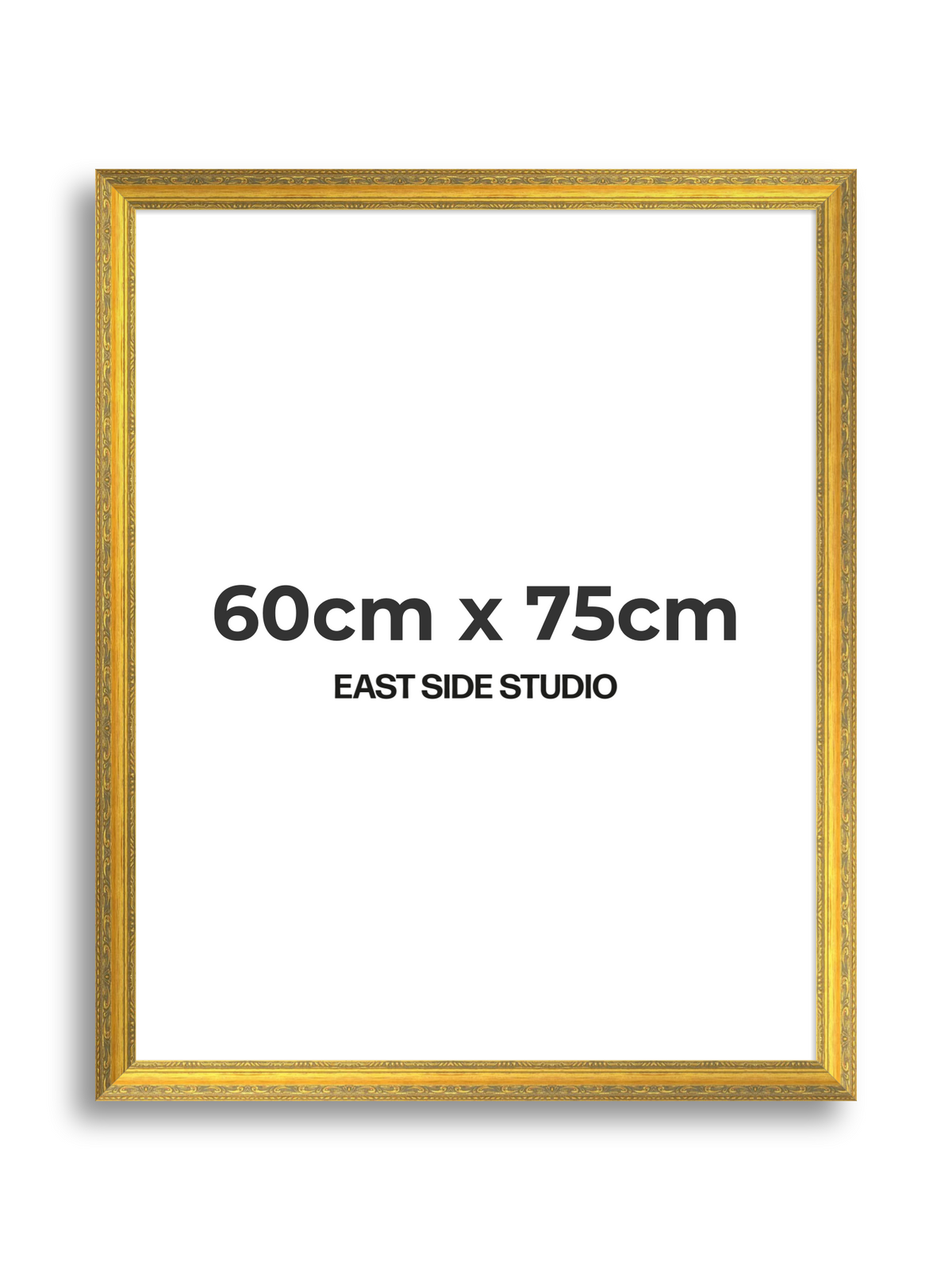 Florin Sculpted Gold 60cm x 75cm picture frame
