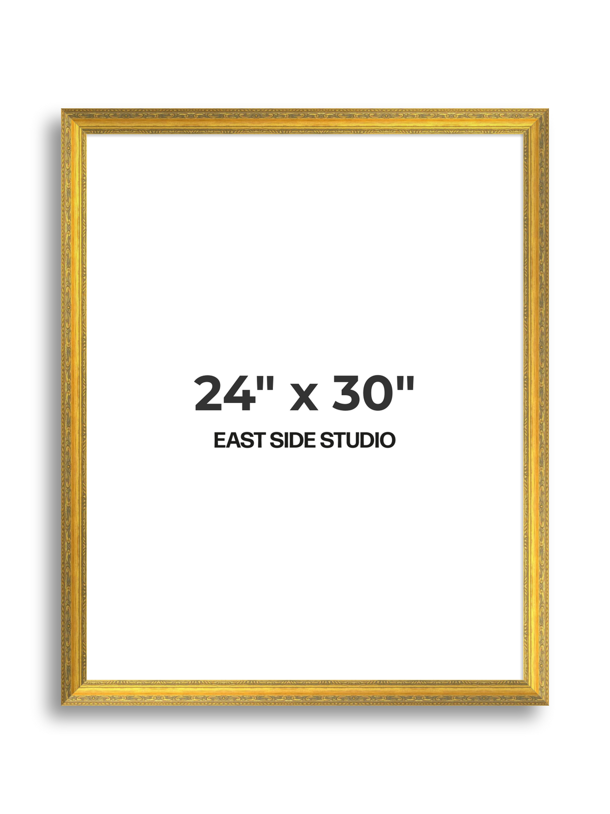 Florin Sculpted Gold 24" x 30" picture frame