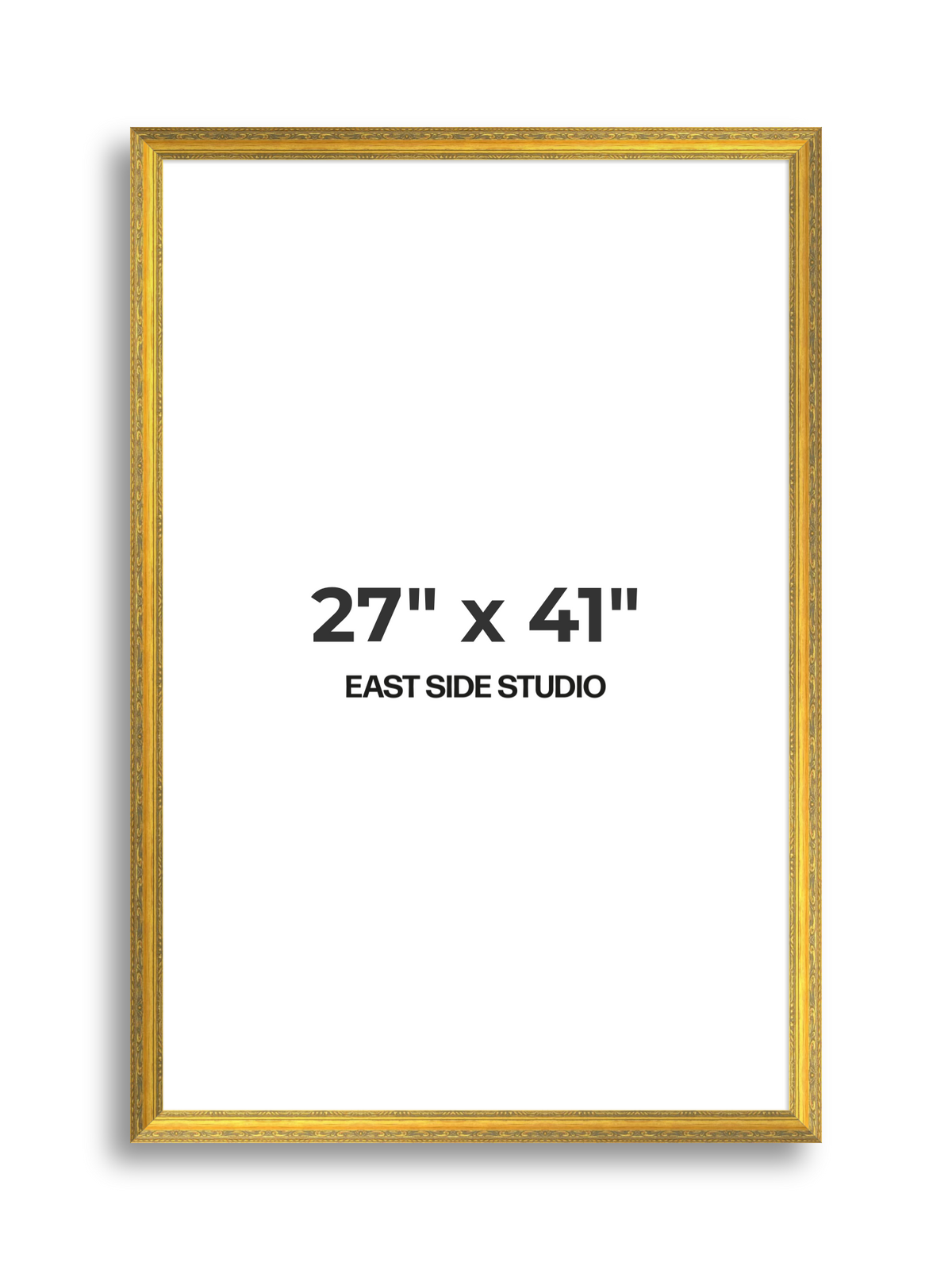 Florin Sculpted Gold 27" x 41" picture frame