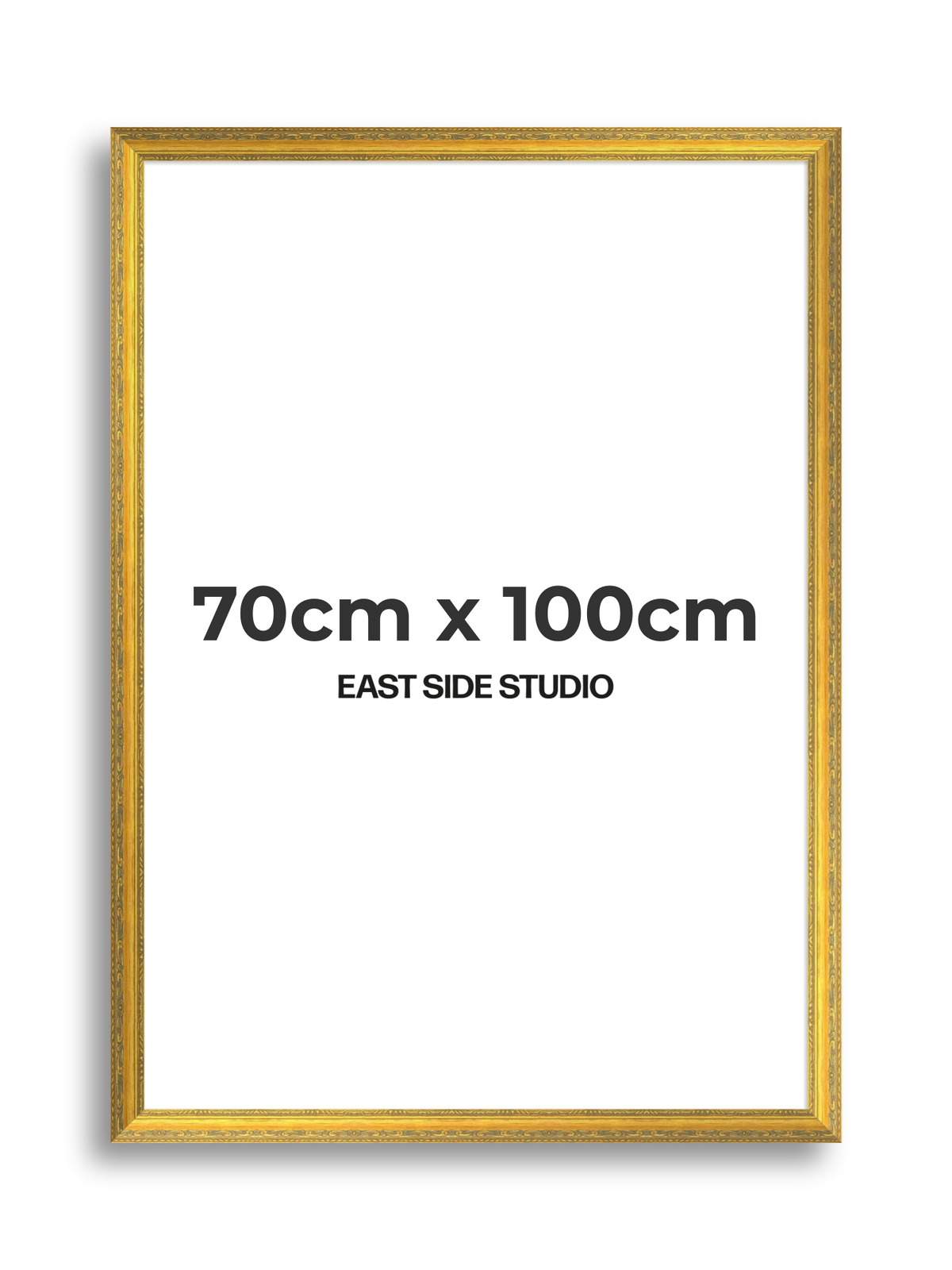 Florin Sculpted Gold 70cm x 100cm picture frame
