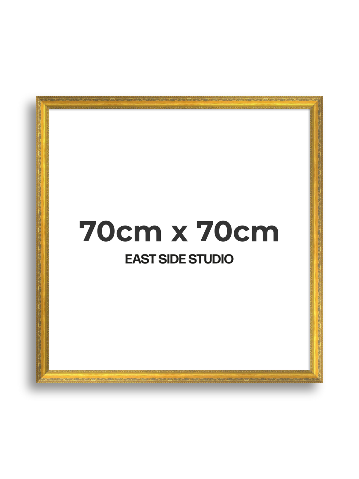 Florin Sculpted Gold 70cm x 70cm picture frame