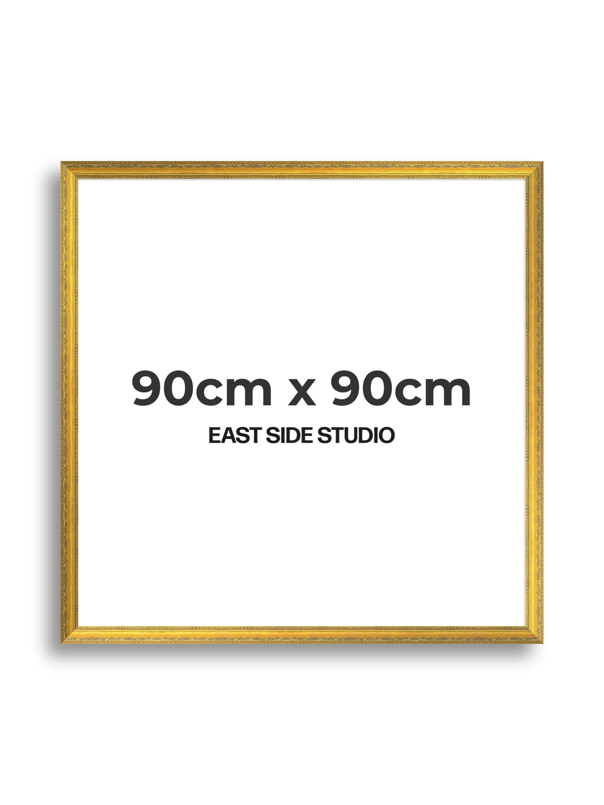 Florin Sculpted Gold 90cm x 90cm picture frame