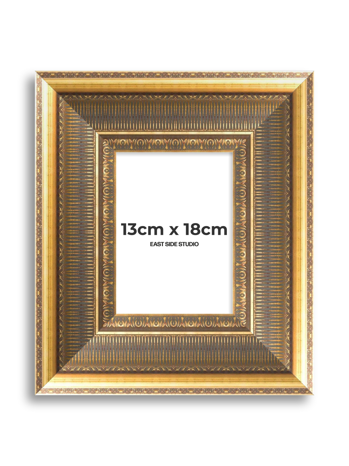 Cornice Grand Aged Gold 13cm x 18cm picture frame
