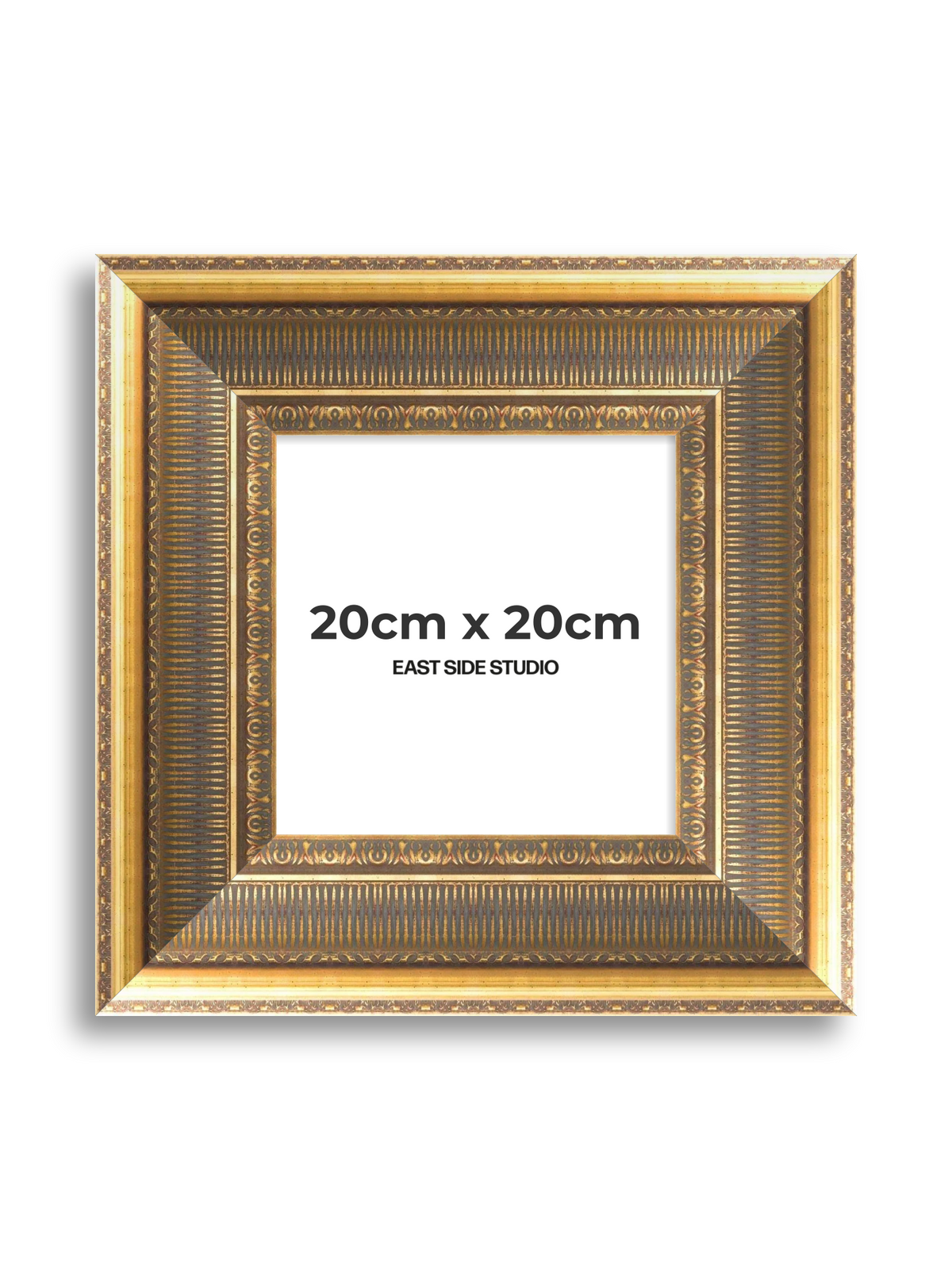 Cornice Grand Aged Gold 20cm x 20cm picture frame