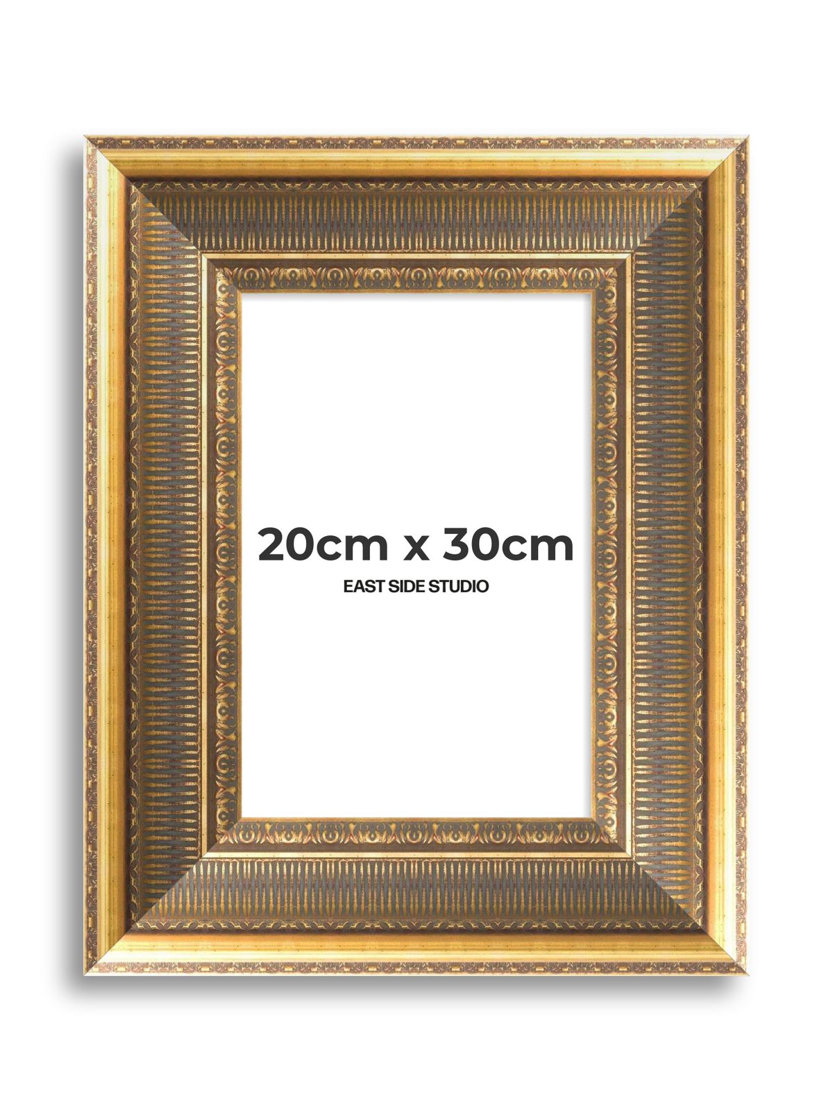 Cornice Grand Aged Gold 20cm x 30cm picture frame