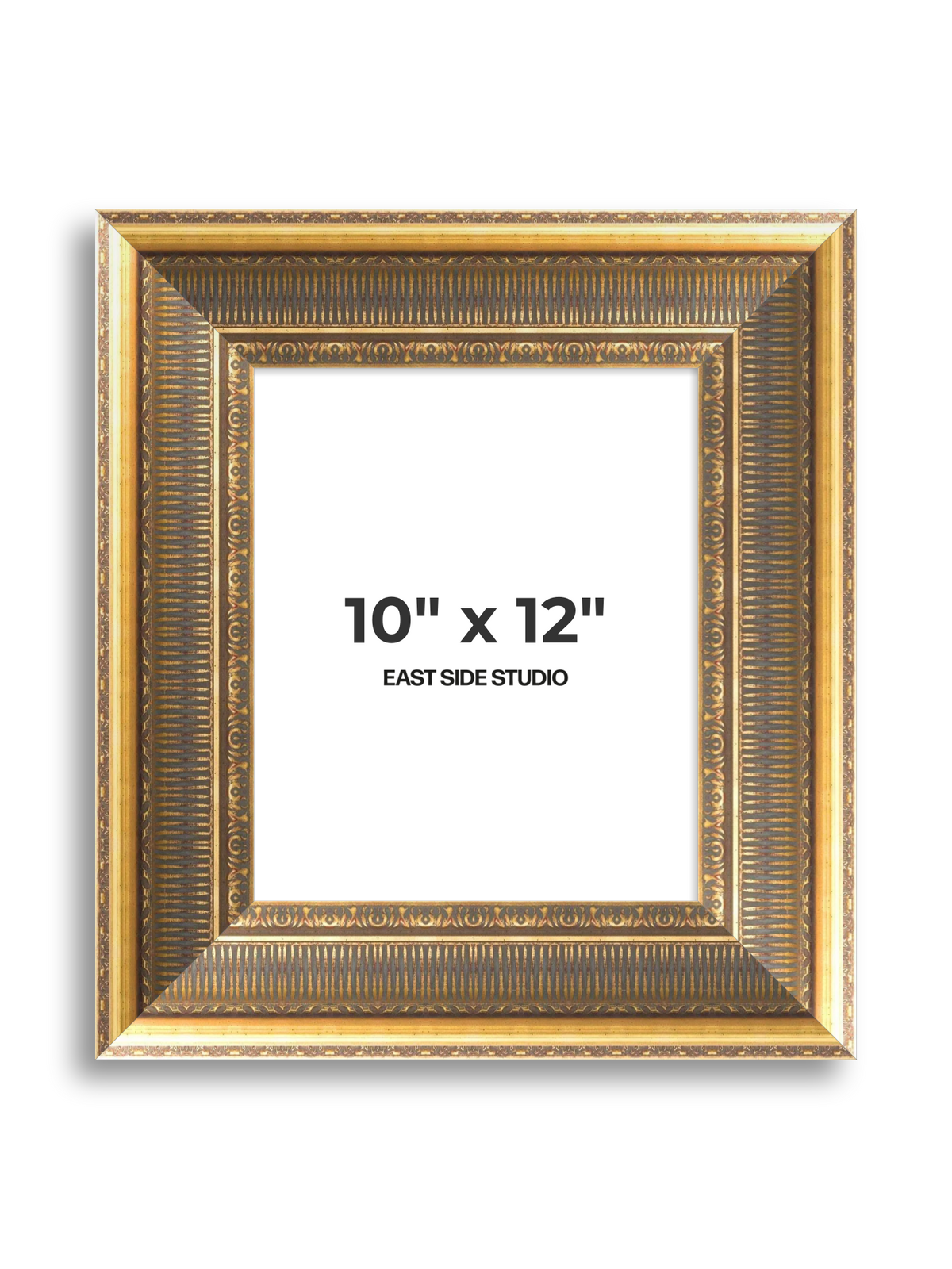 Cornice Grand Aged Gold 10" x 12" picture frame