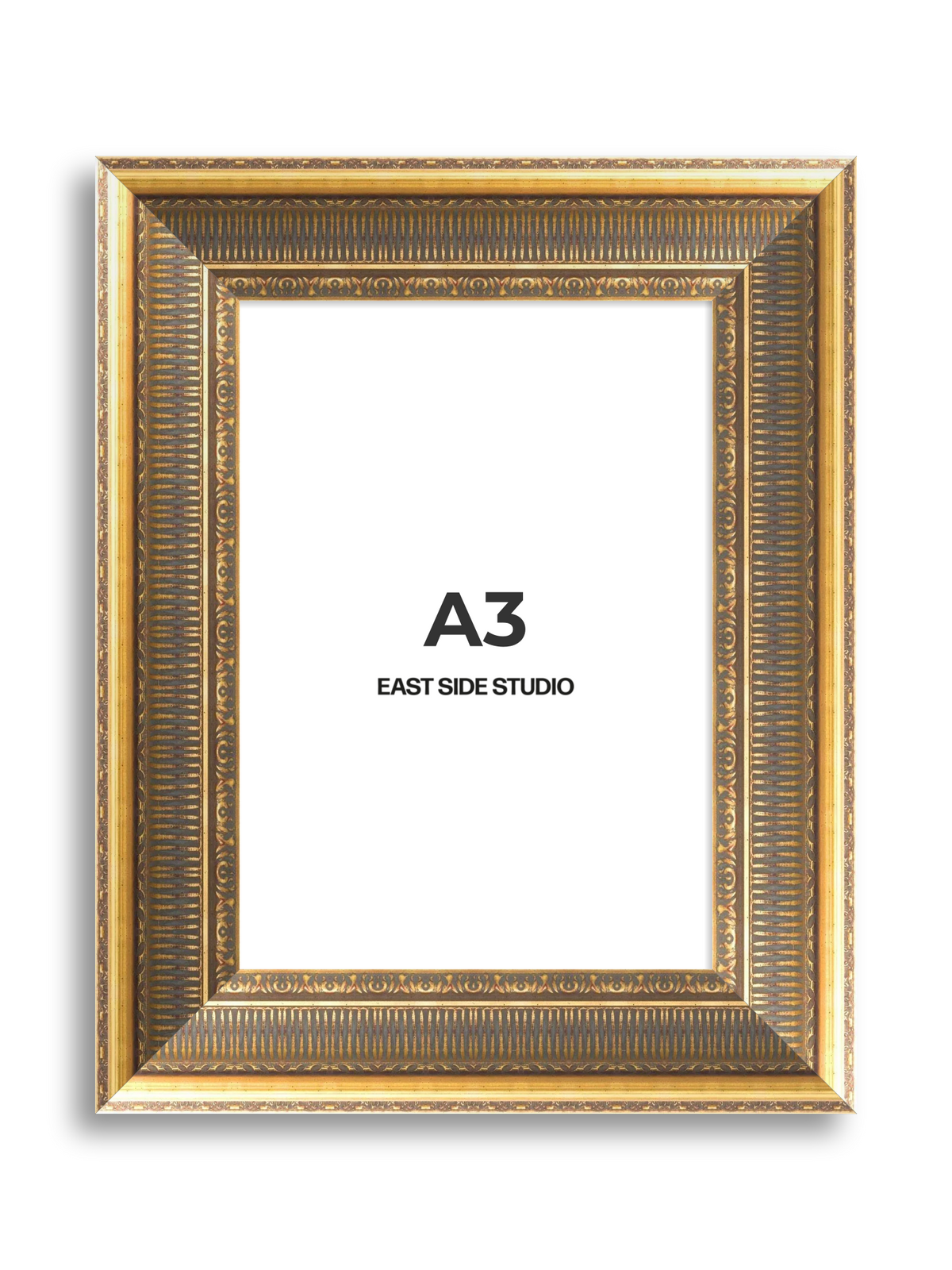 Cornice Grand Aged Gold A3 picture frame