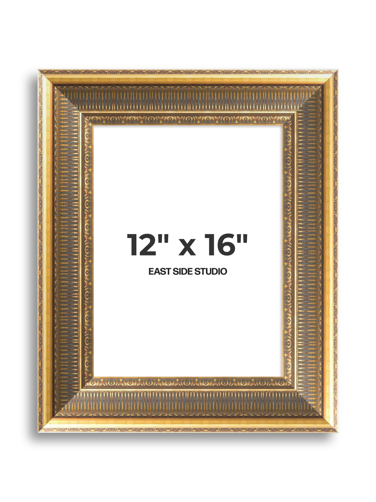 Cornice Grand Aged Gold 12" x 16" picture frame