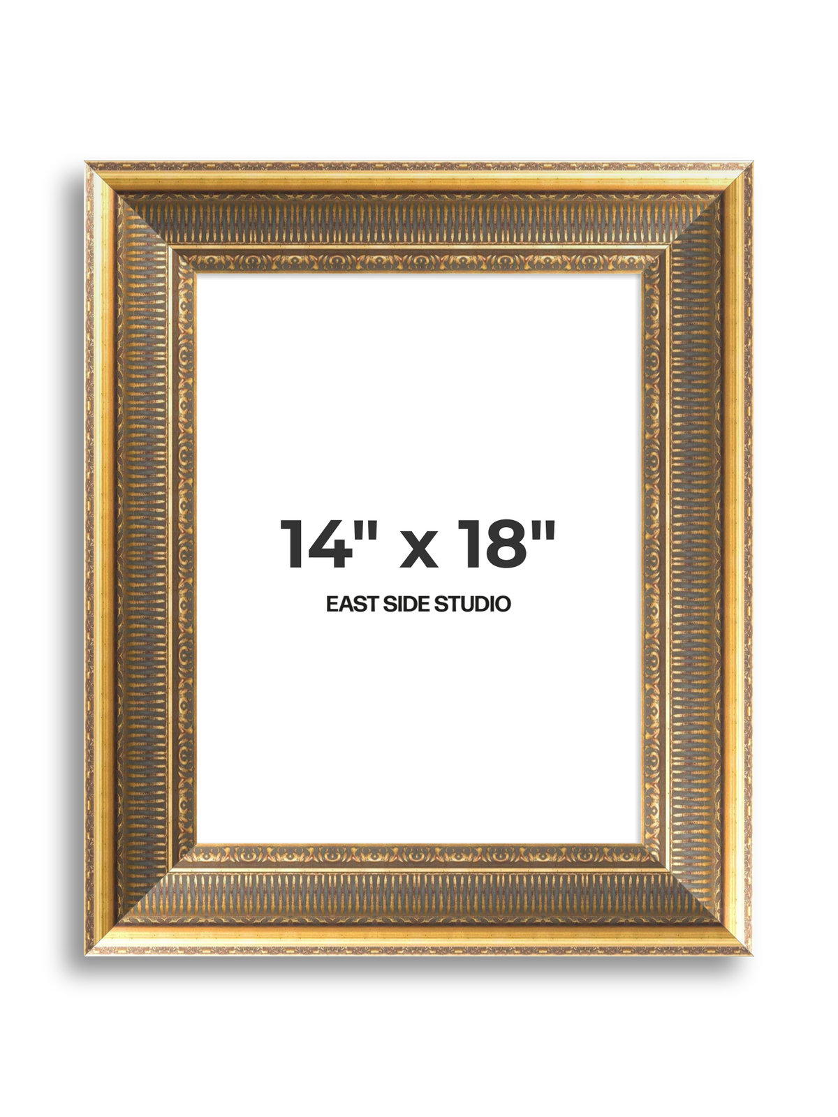 Cornice Grand Aged Gold 14" x 18" picture frame
