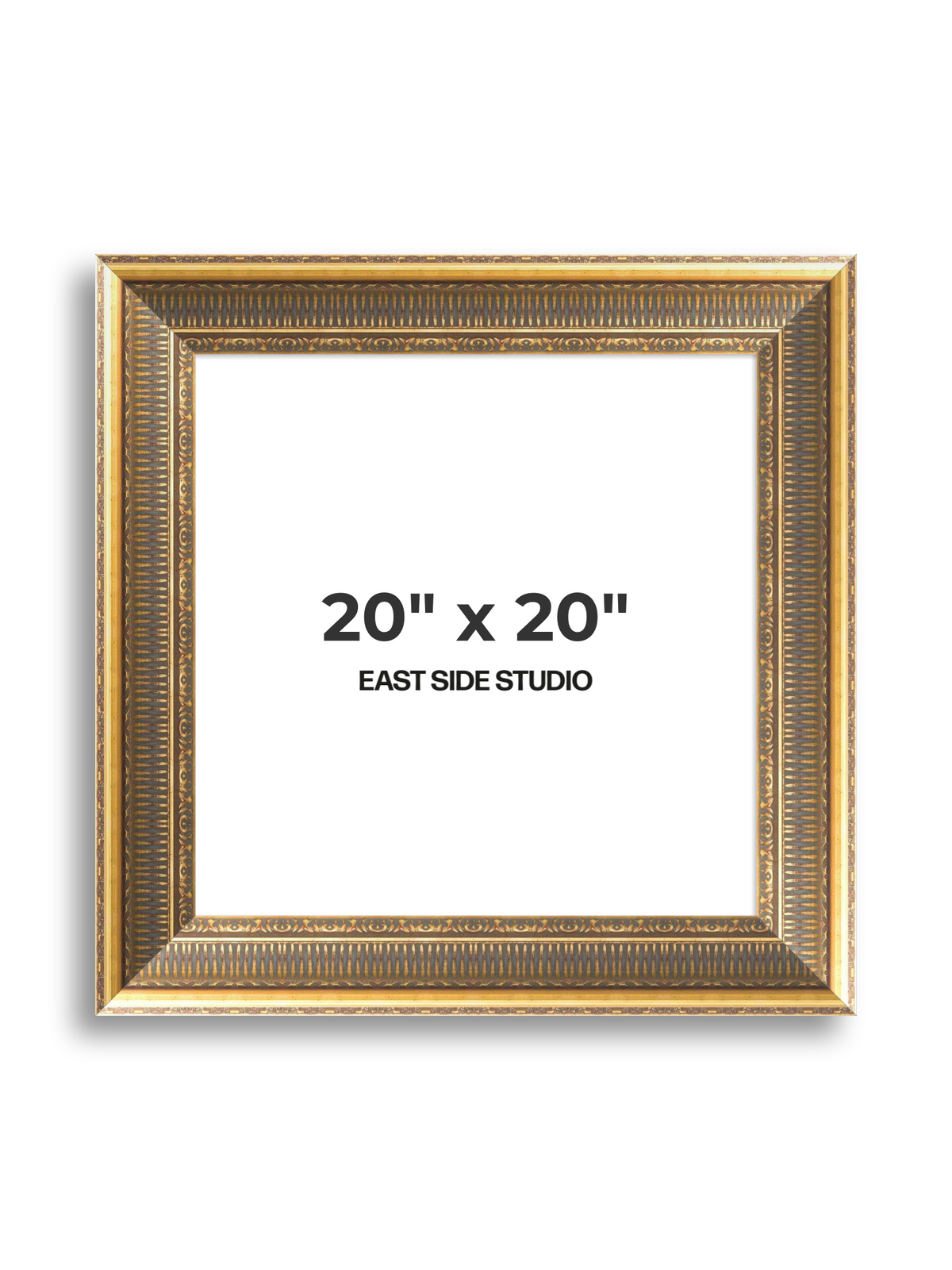 Cornice Grand Aged Gold 20" x 20" picture frame