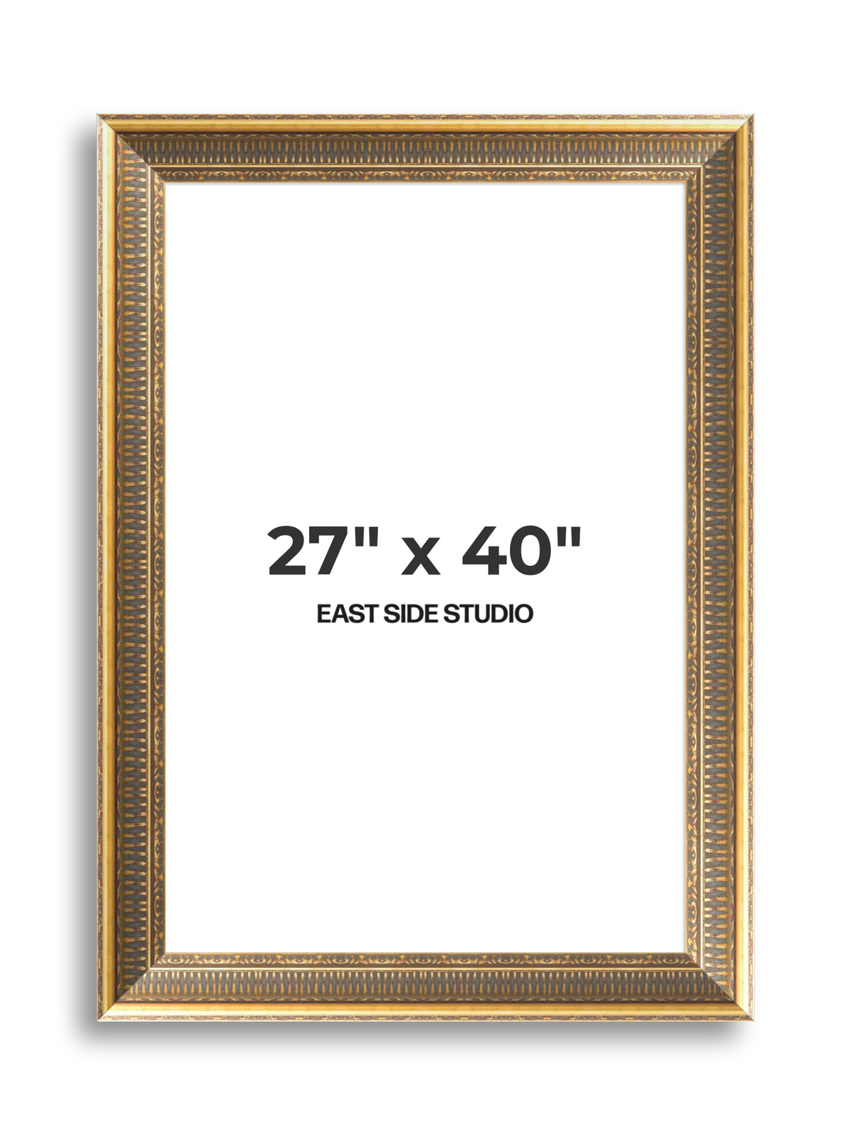 Cornice Grand Aged Gold 27" x 40" picture frame