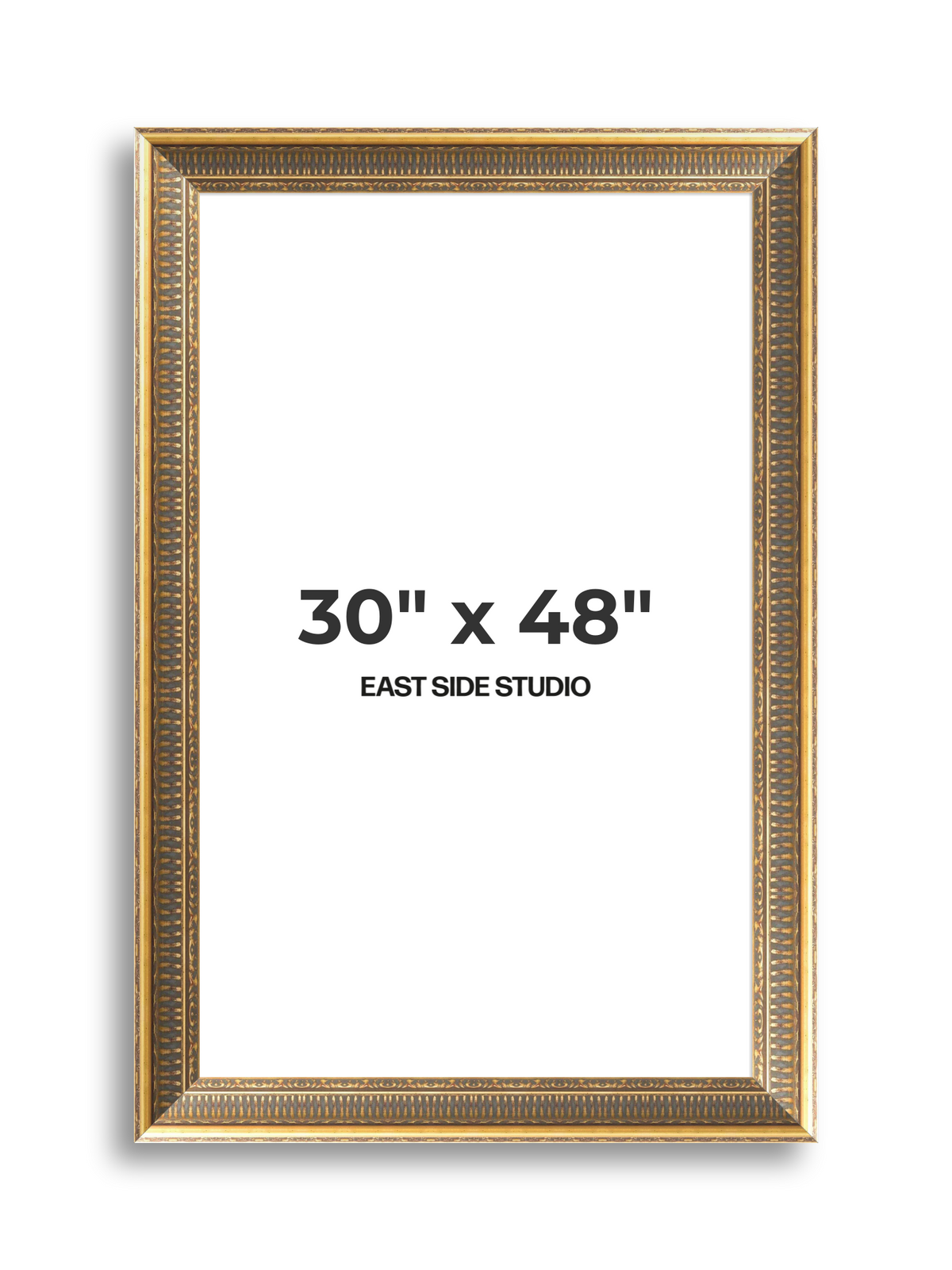 Cornice Grand Aged Gold 30" x 48" picture frame