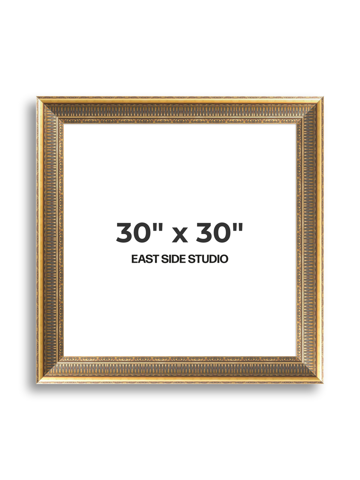 Cornice Grand Aged Gold 30" x 30" picture frame