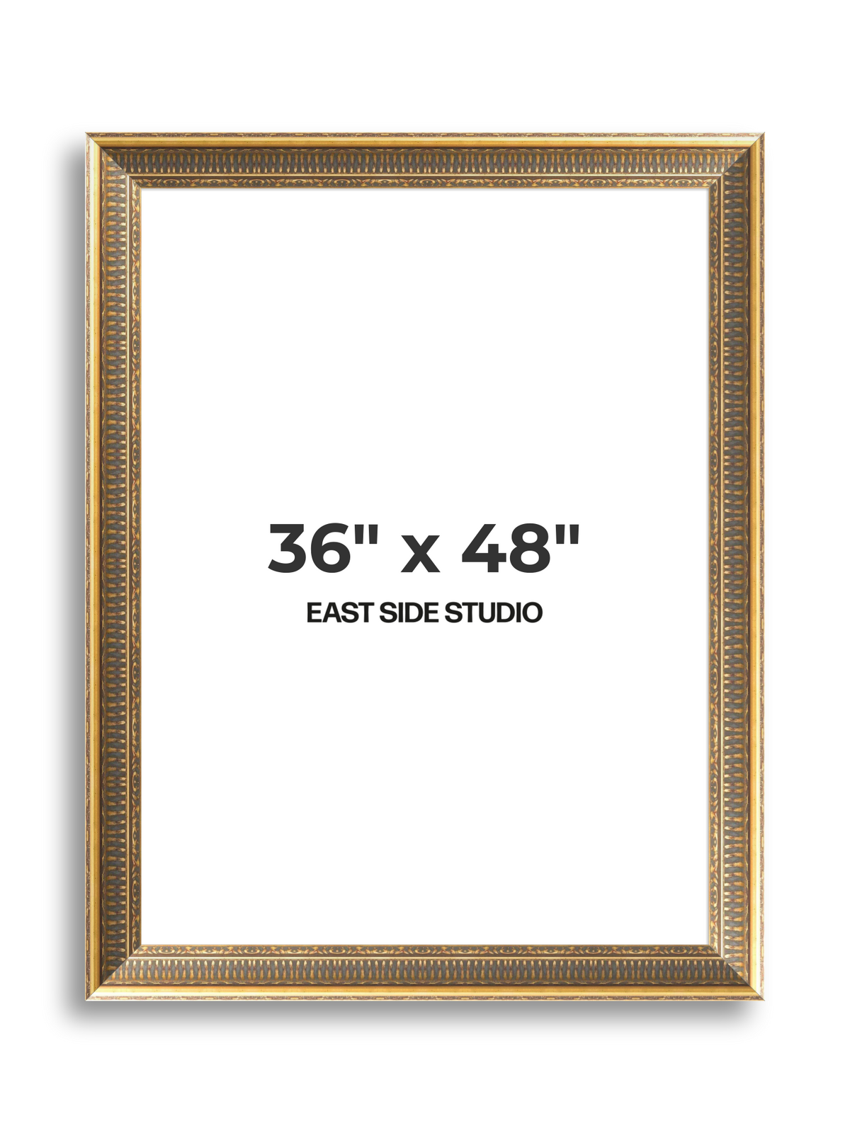 Cornice Grand Aged Gold 36" x 48" picture frame