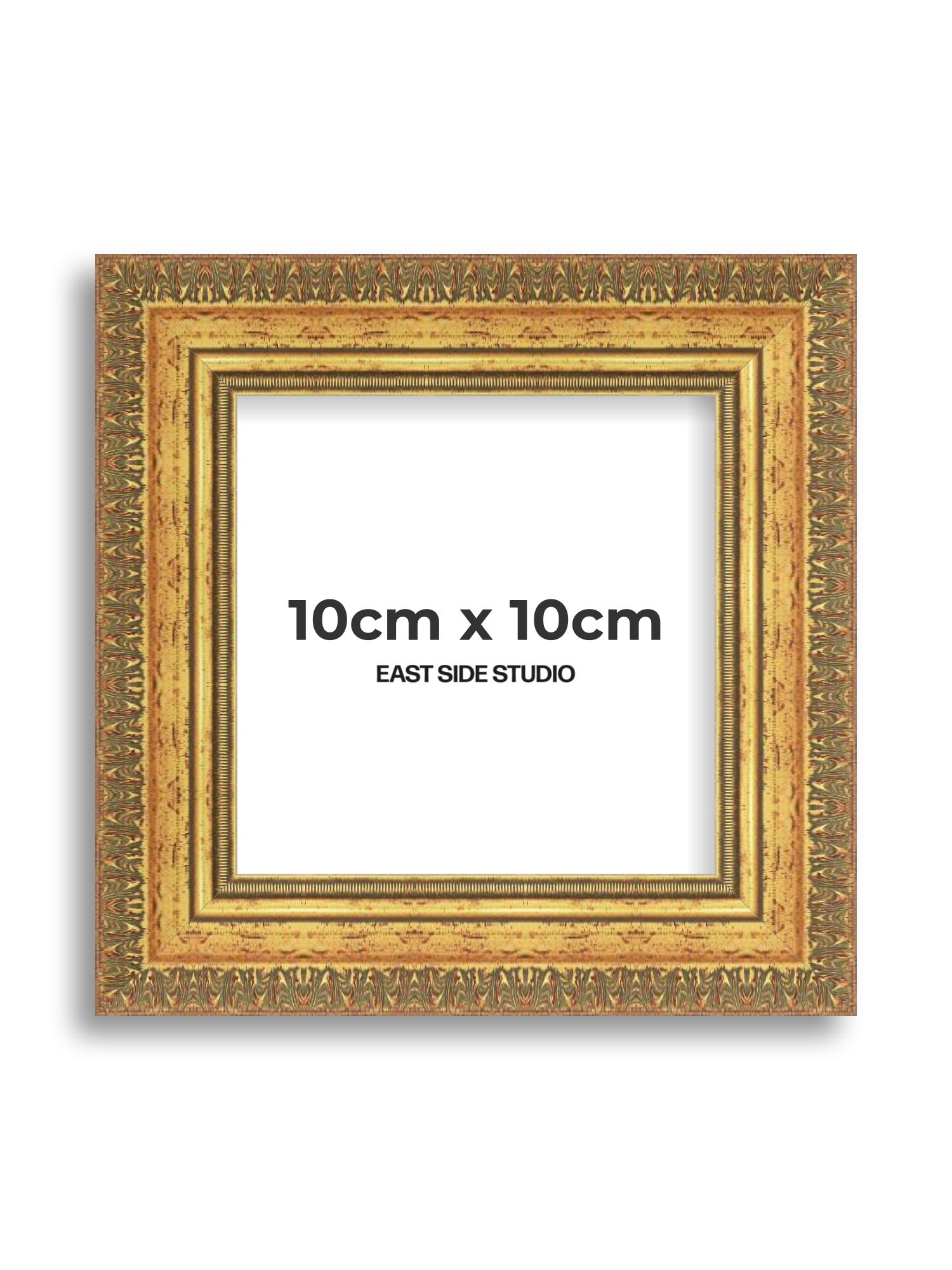 Ornate Gold 10cm x 10cm picture frame