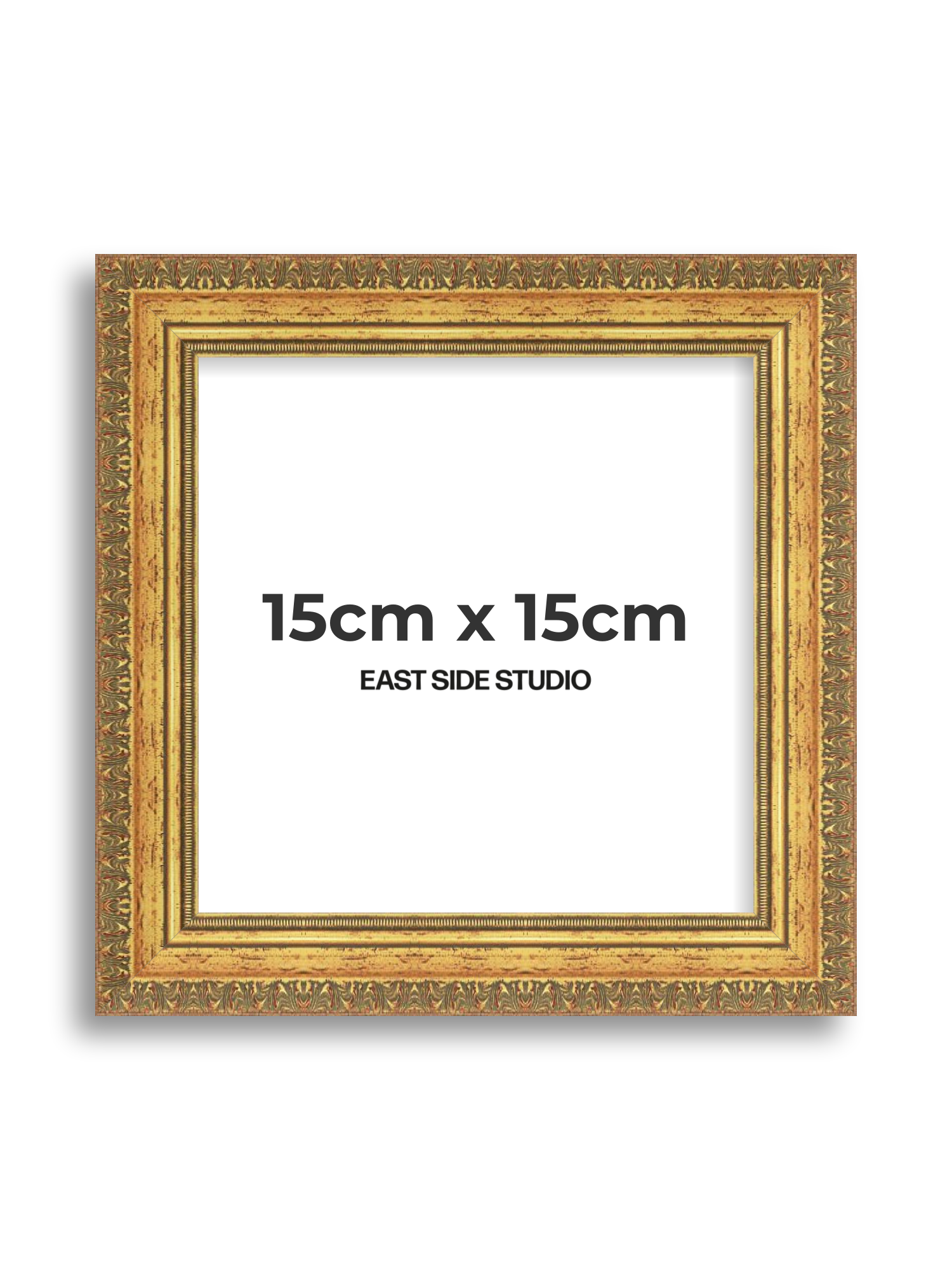 Ornate Gold 15cm x 15cm picture frame