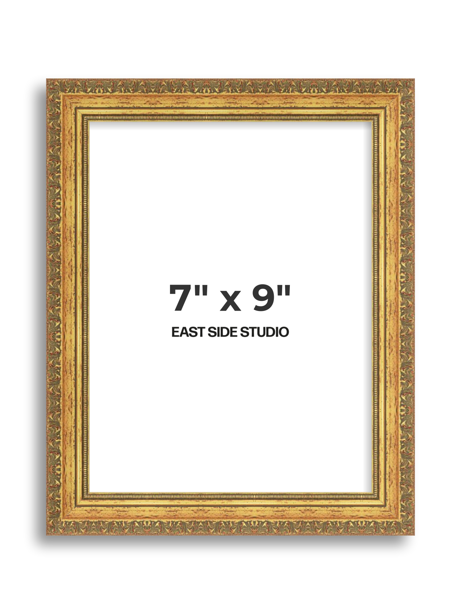 Ornate Gold 7" x 9" picture frame