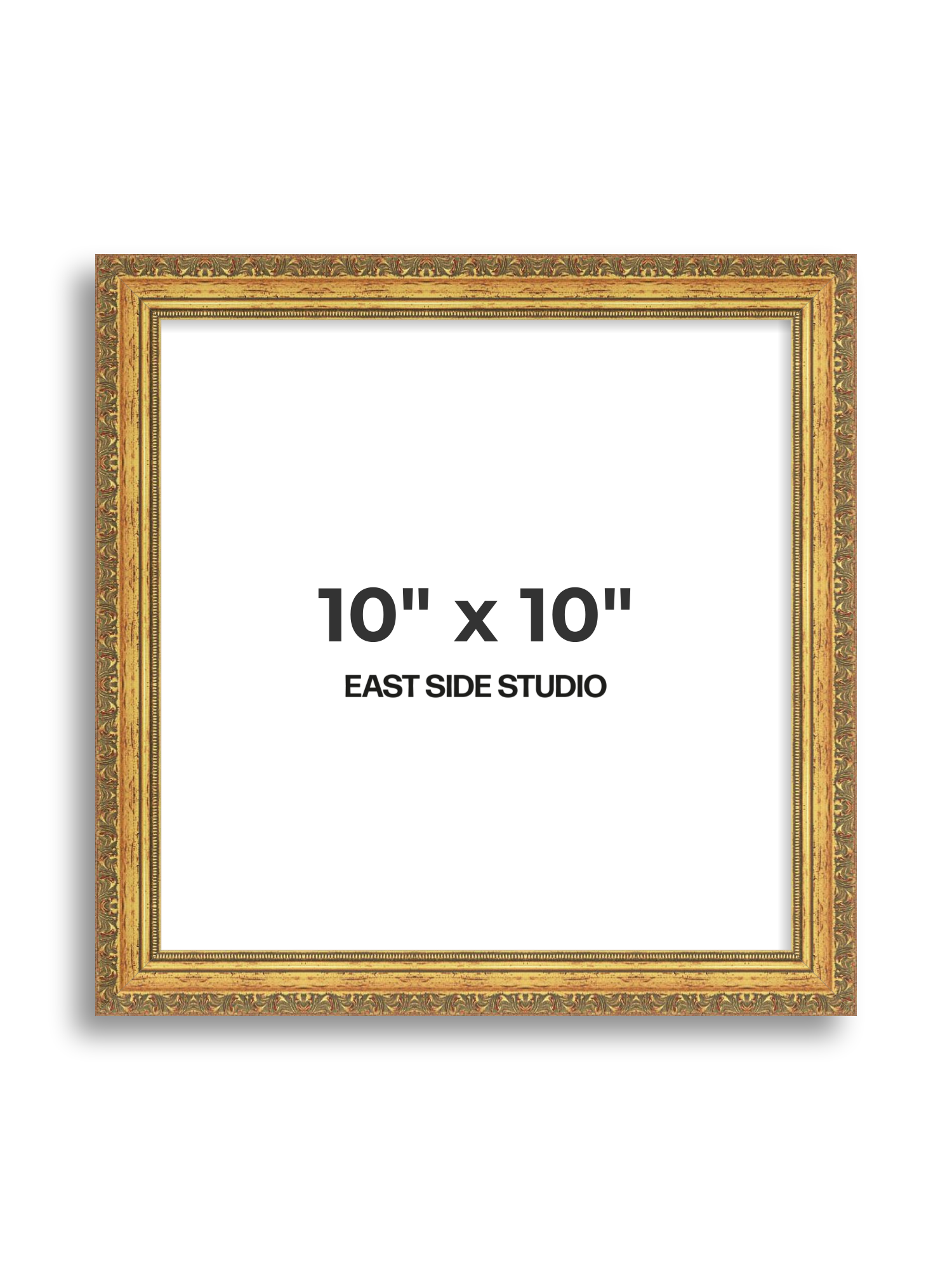 Ornate Gold 10" x 10" picture frame