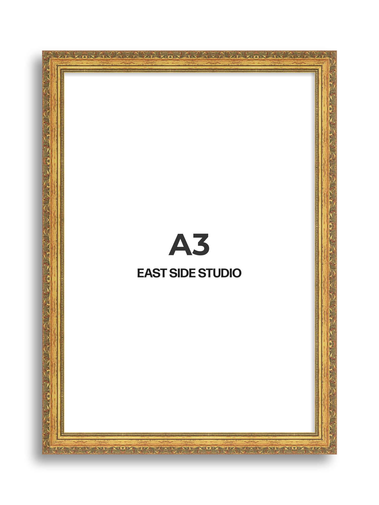 Ornate Gold A3 picture frame