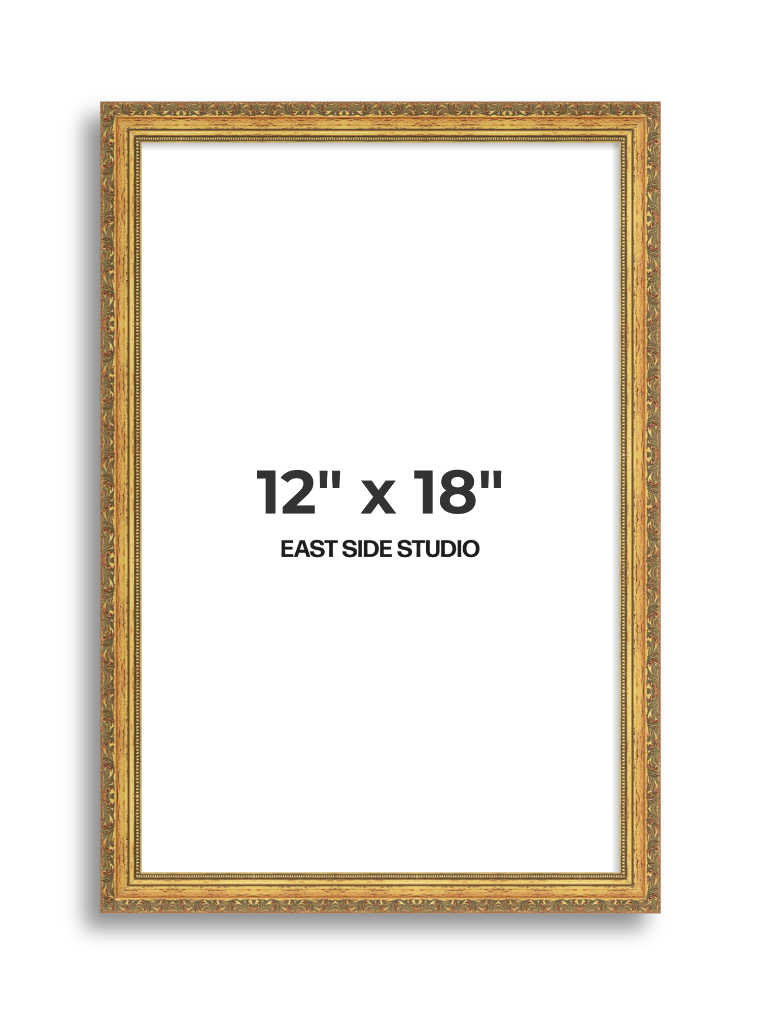 Ornate Gold 12" x 18" picture frame