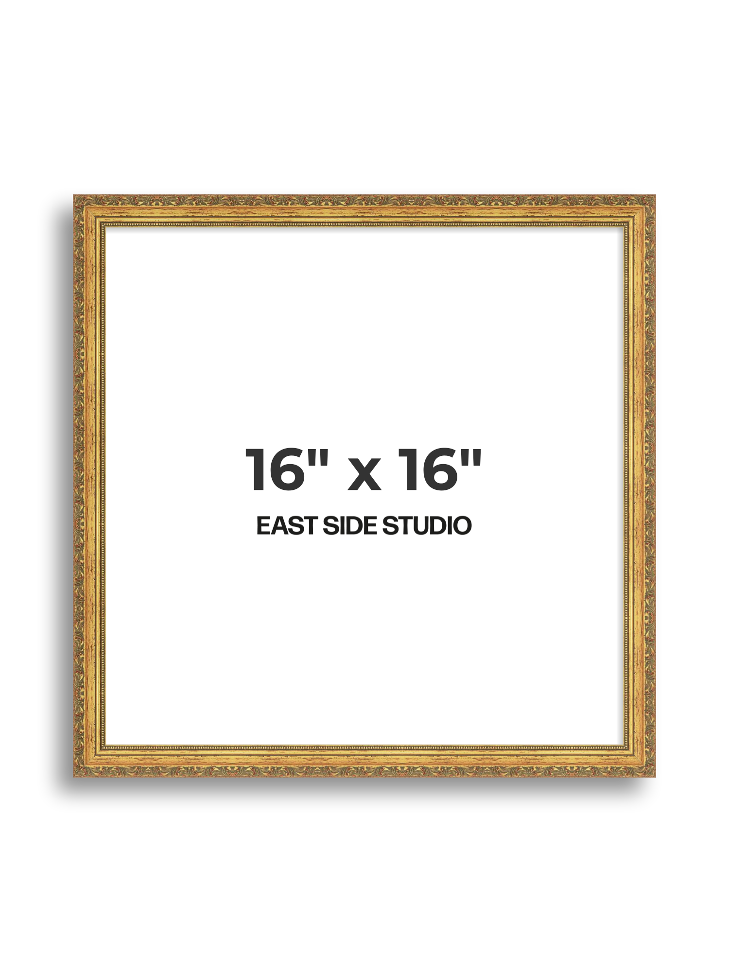 Ornate Gold 16" x 16" picture frame