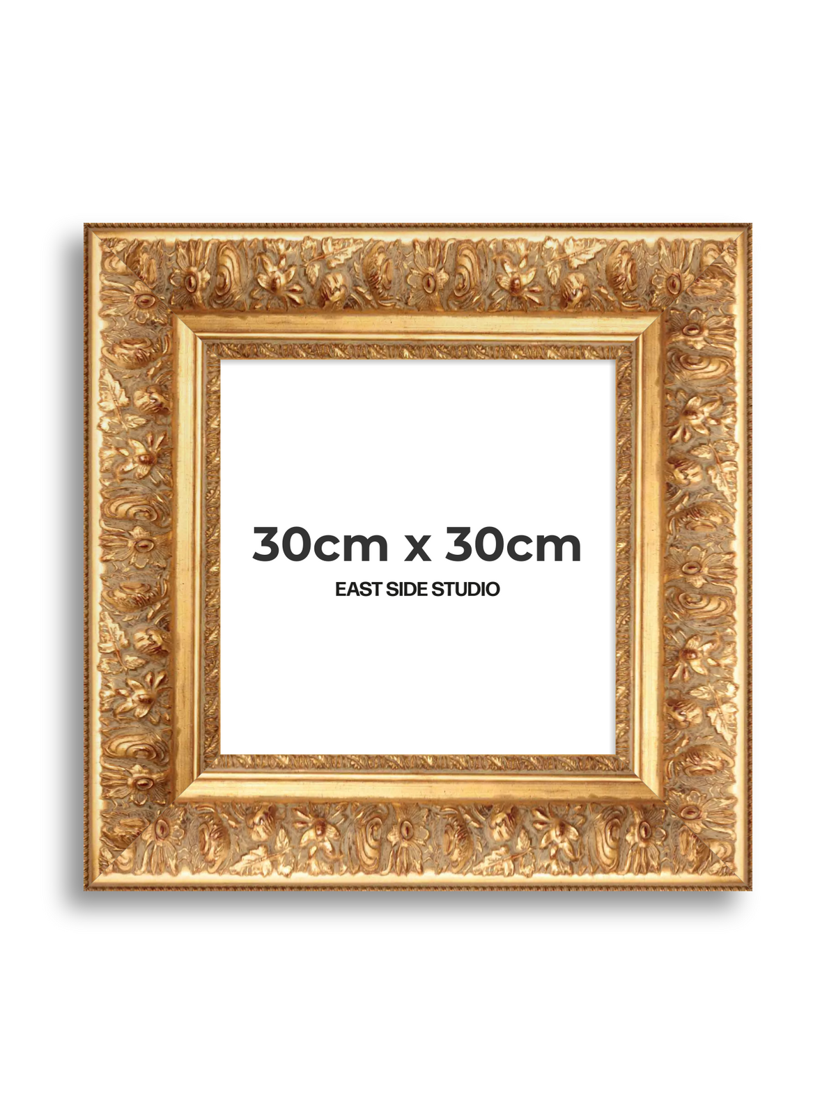Rocaille Gold 30cm x 30cm picture frame