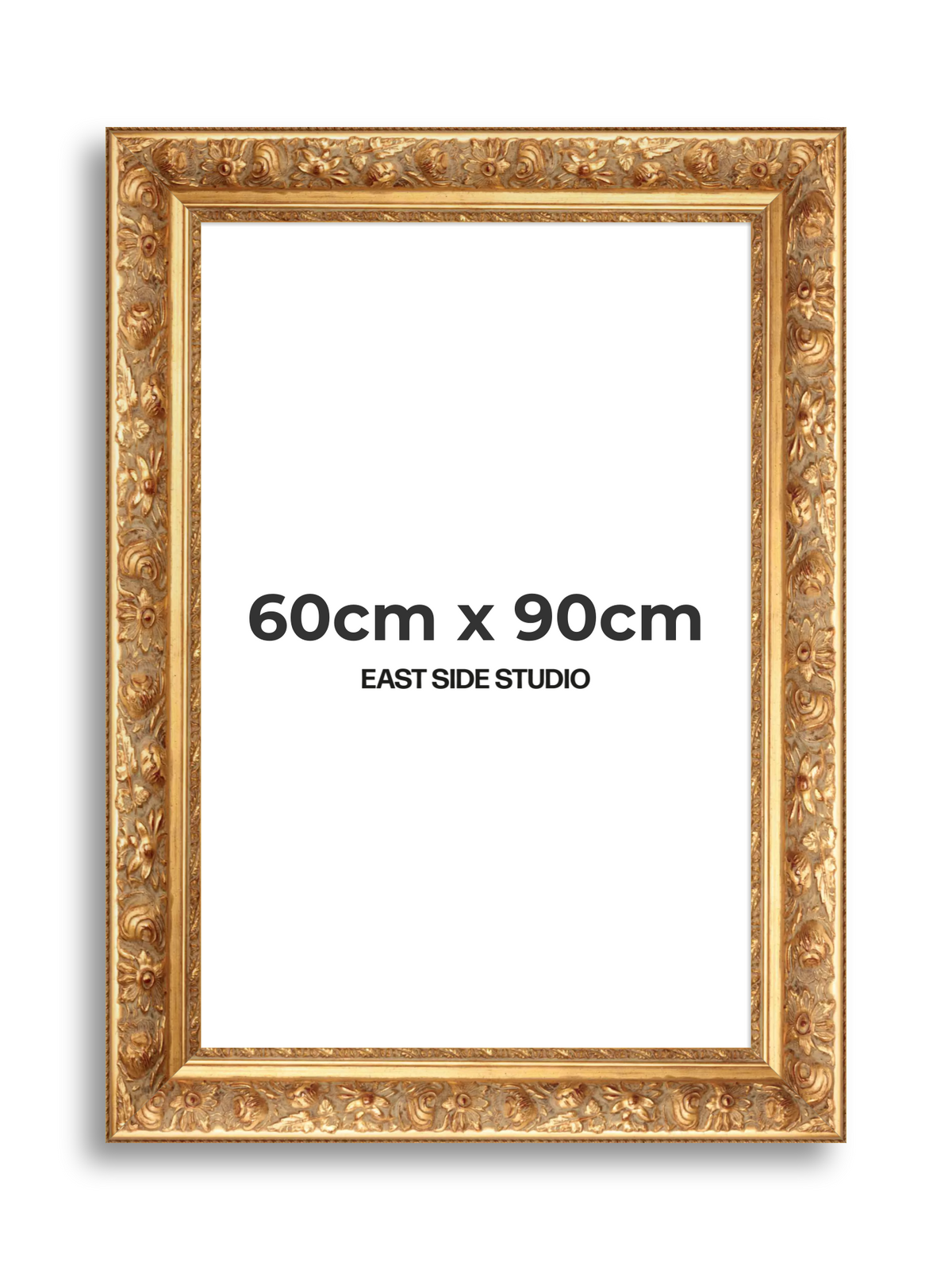 Rocaille Gold 60cm x 90cm picture frame
