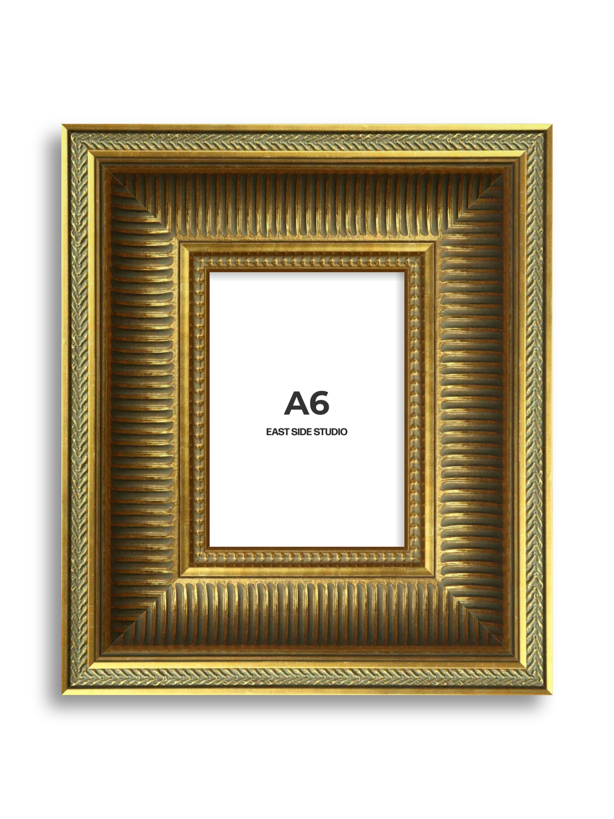 Portico Gold A6 picture frame