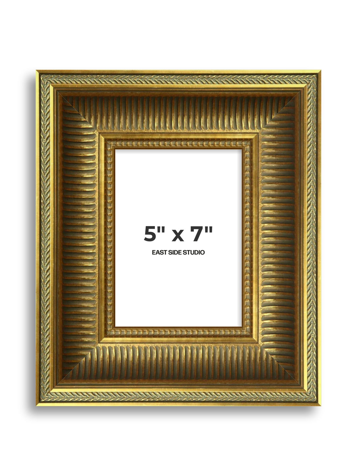 Portico Gold 5" x 7" picture frame